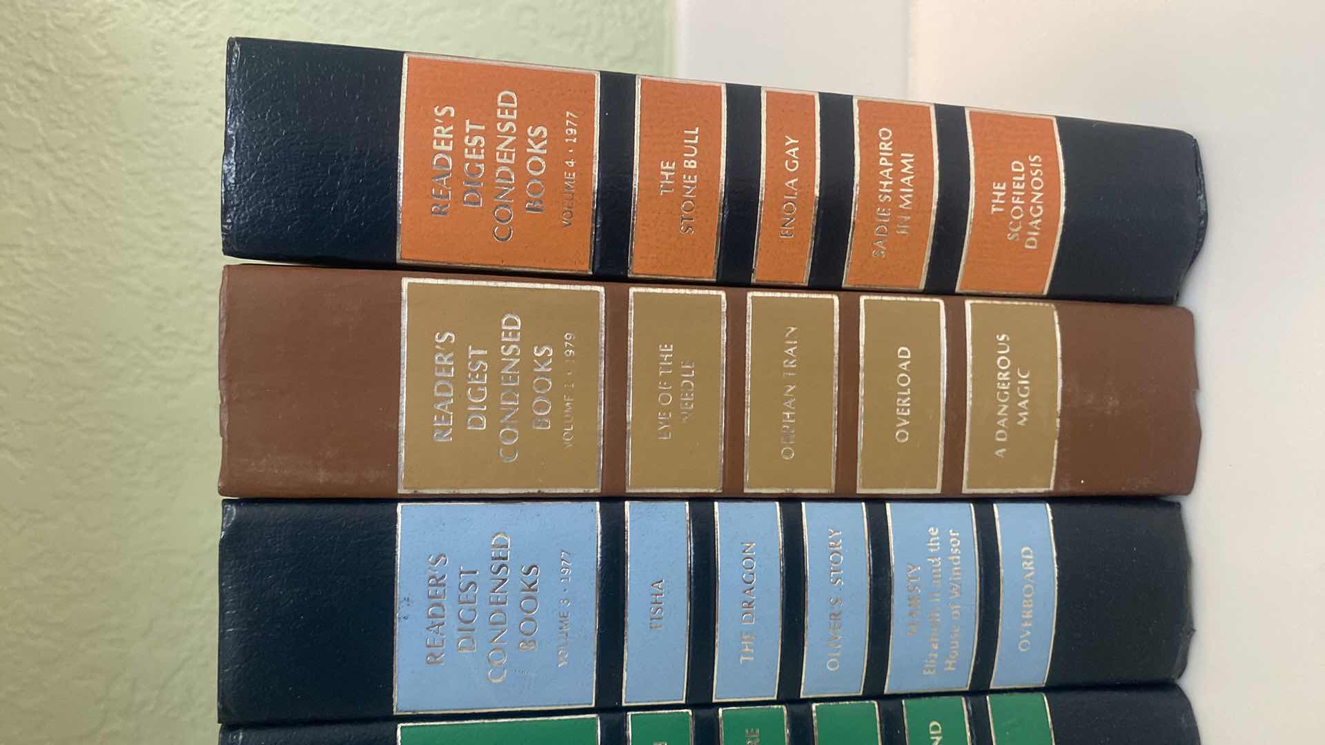 Photo 1 of 12-1970’s READERS DIGEST CONDENSED BOOKS