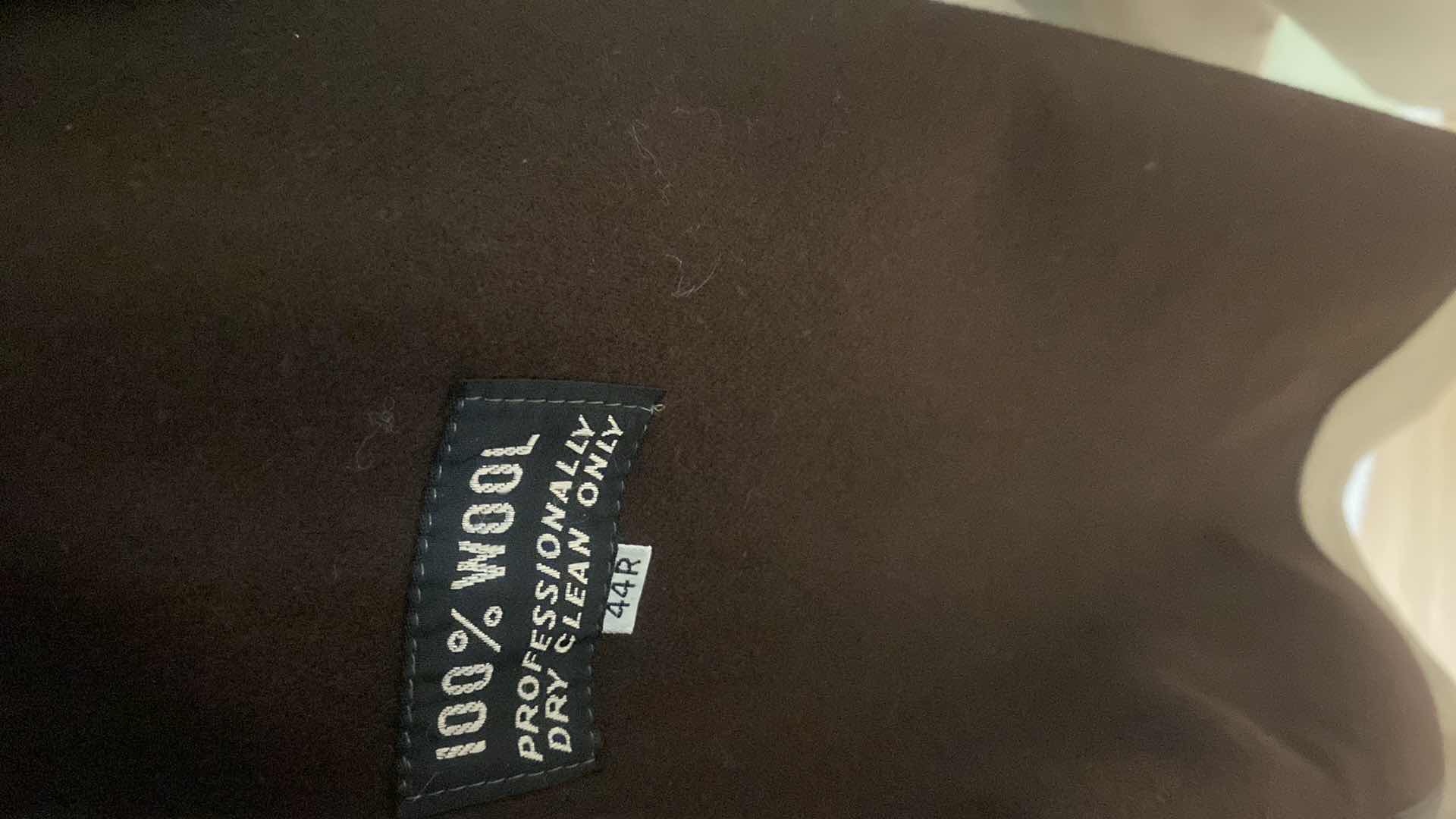 Photo 1 of MENS SIZE 44R CHRISTIAN DIOR MONSIEUR TRENCH/RAIN COAT WITH REMOVABLE 100% WOOL LINING