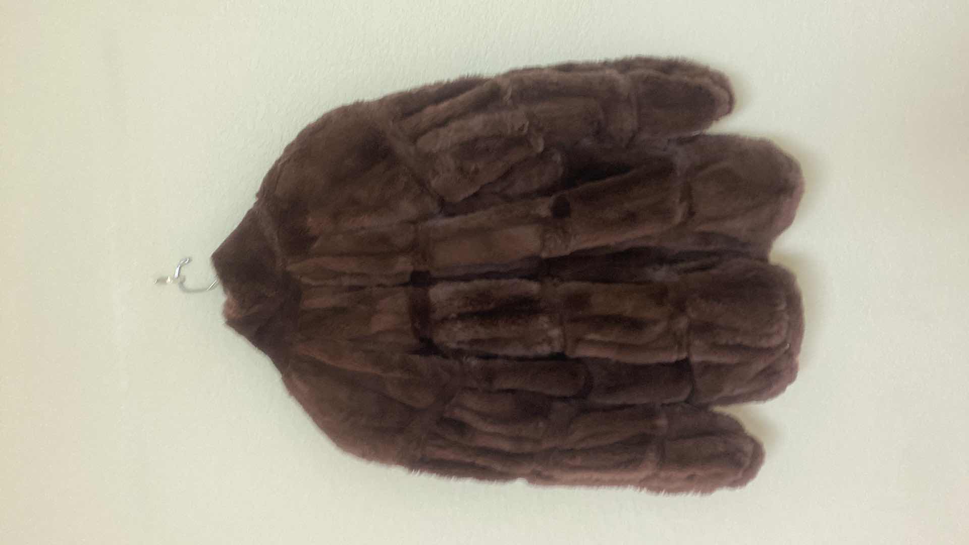 Photo 1 of LADIES SHEARED FUR COAT SIZE APPROX S/M FROM SAMIENTOS IN NAPOLI  ITALY