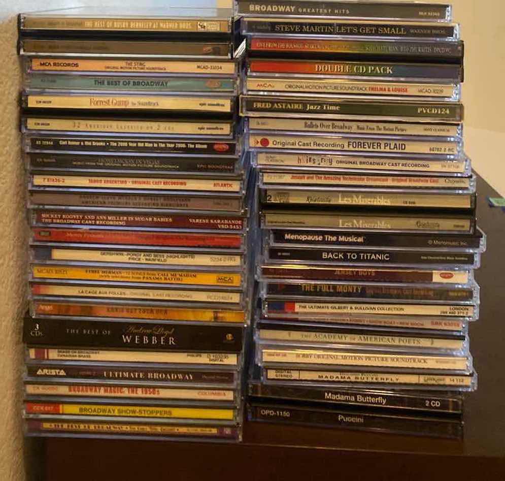 Photo 1 of 43-CDS BROADWAY & MOVIE SOUNDTRACKS