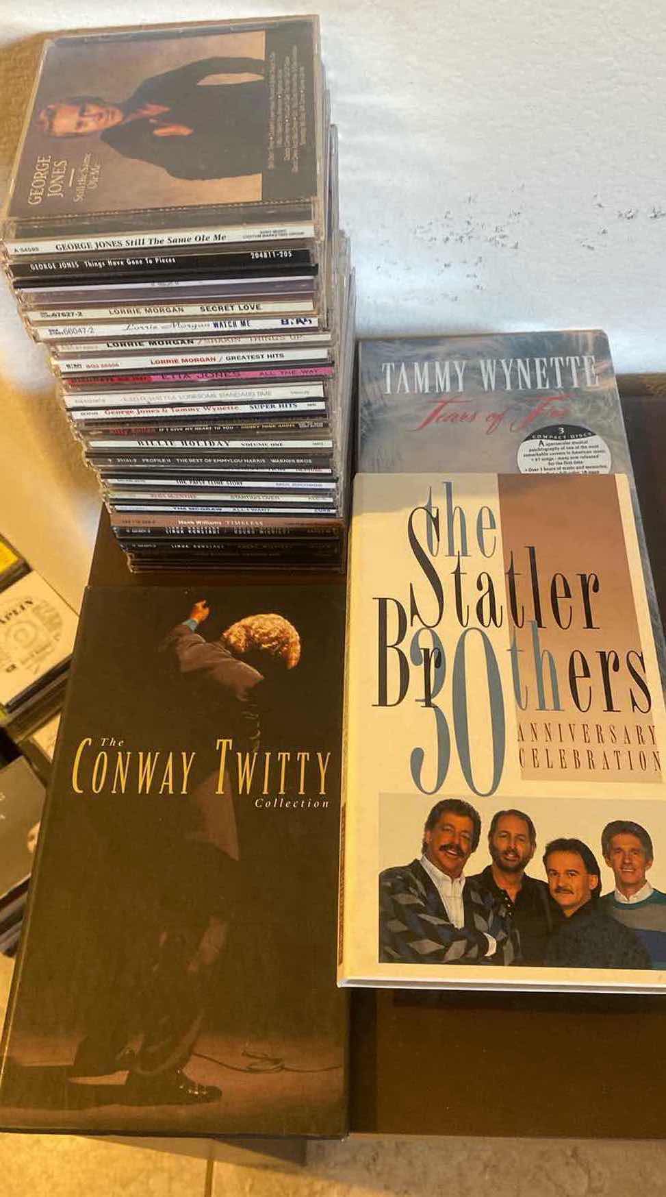 Photo 1 of 22-COUNTRY CD’s & 3 BOXED SETS