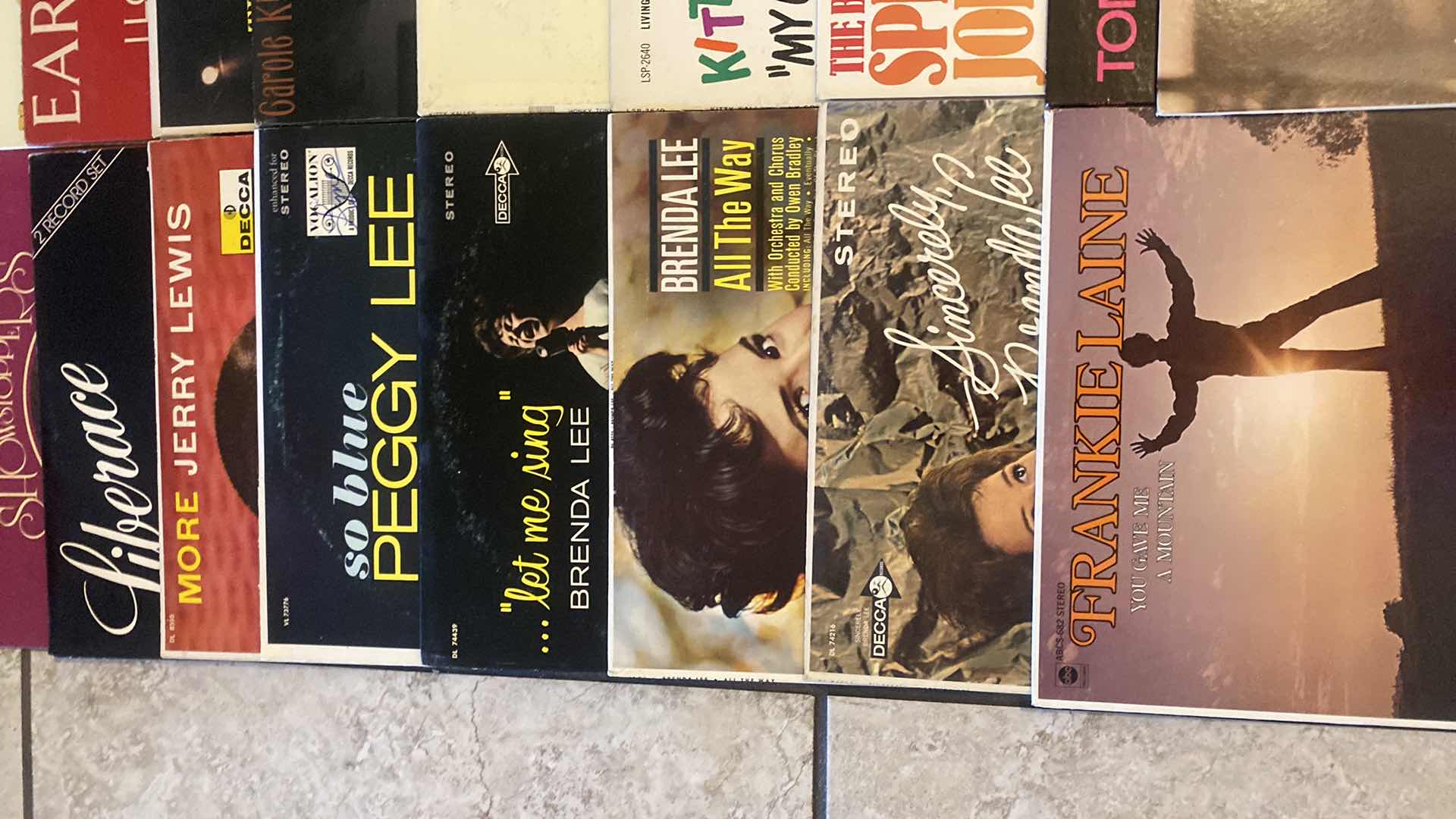 Photo 1 of 25-RECORD ALBUMS & VARIOUS ARTISTS