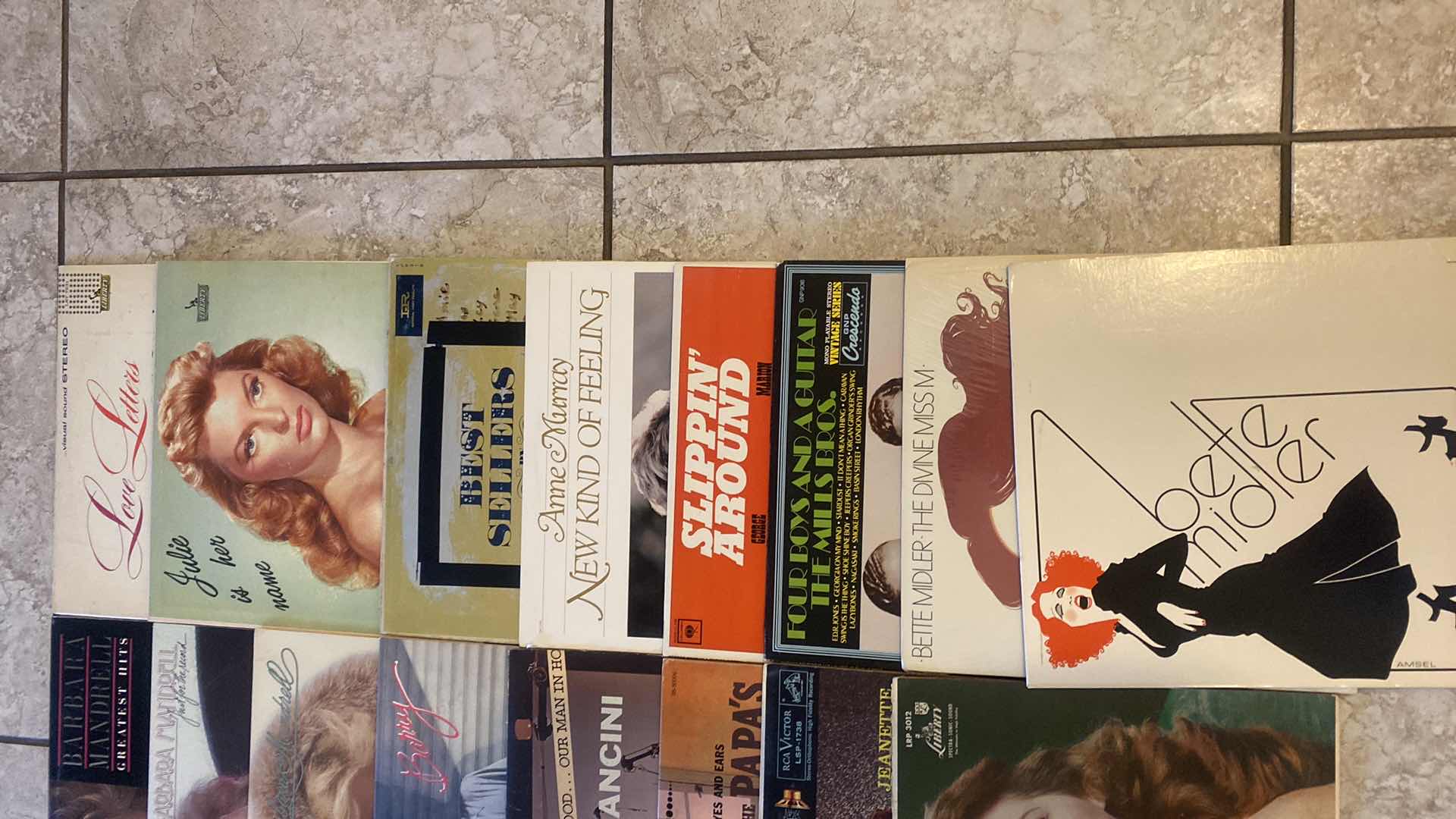 Photo 1 of 25-RECORD ALBUMS & VARIOUS ARTISTS