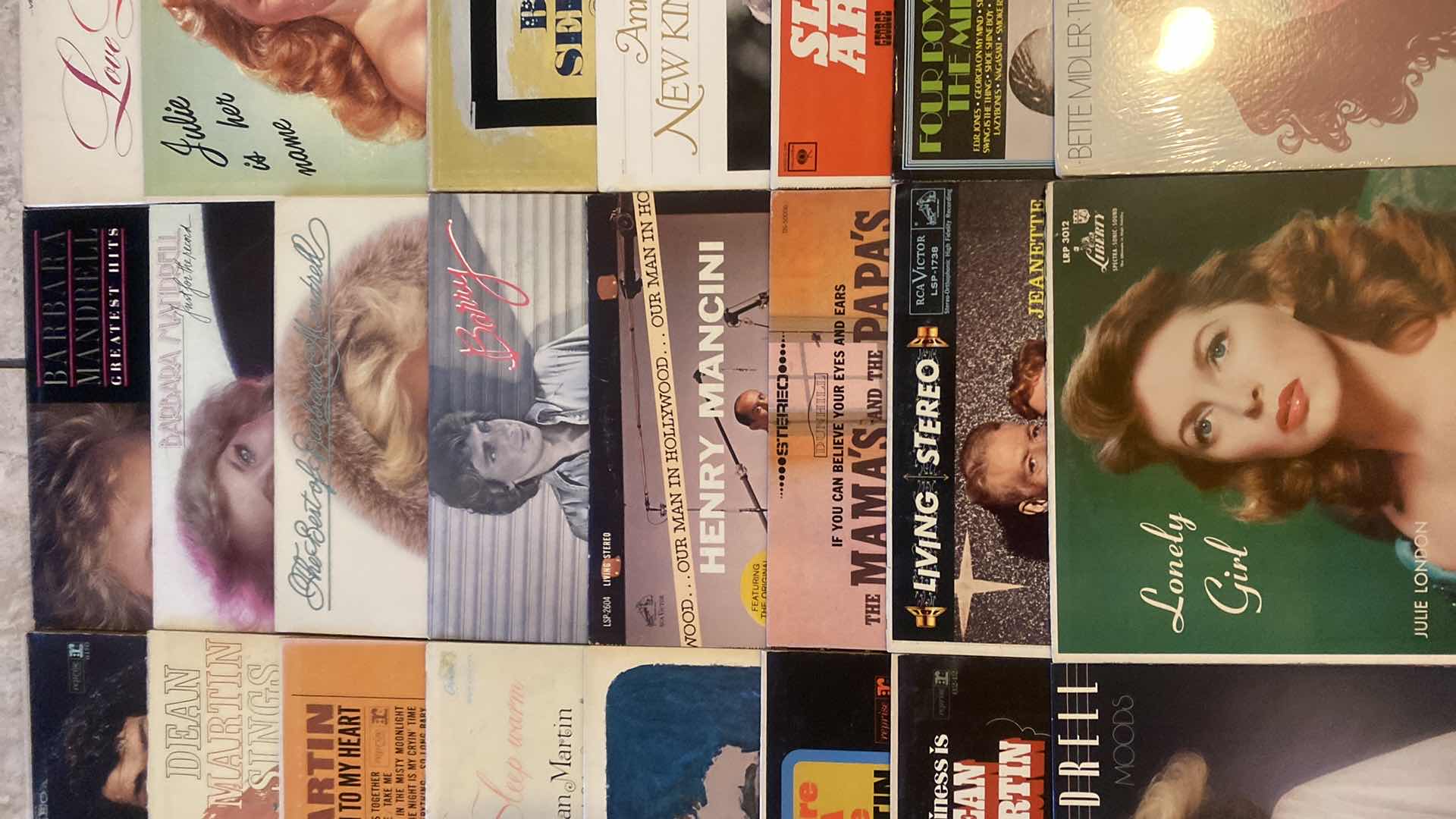 Photo 1 of 25-RECORD ALBUMS & VARIOUS ARTISTS