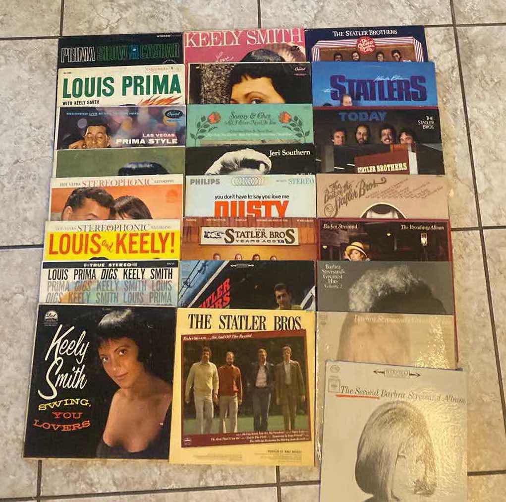 Photo 1 of 25-RECORD ALBUMS & VARIOUS ARTISTS