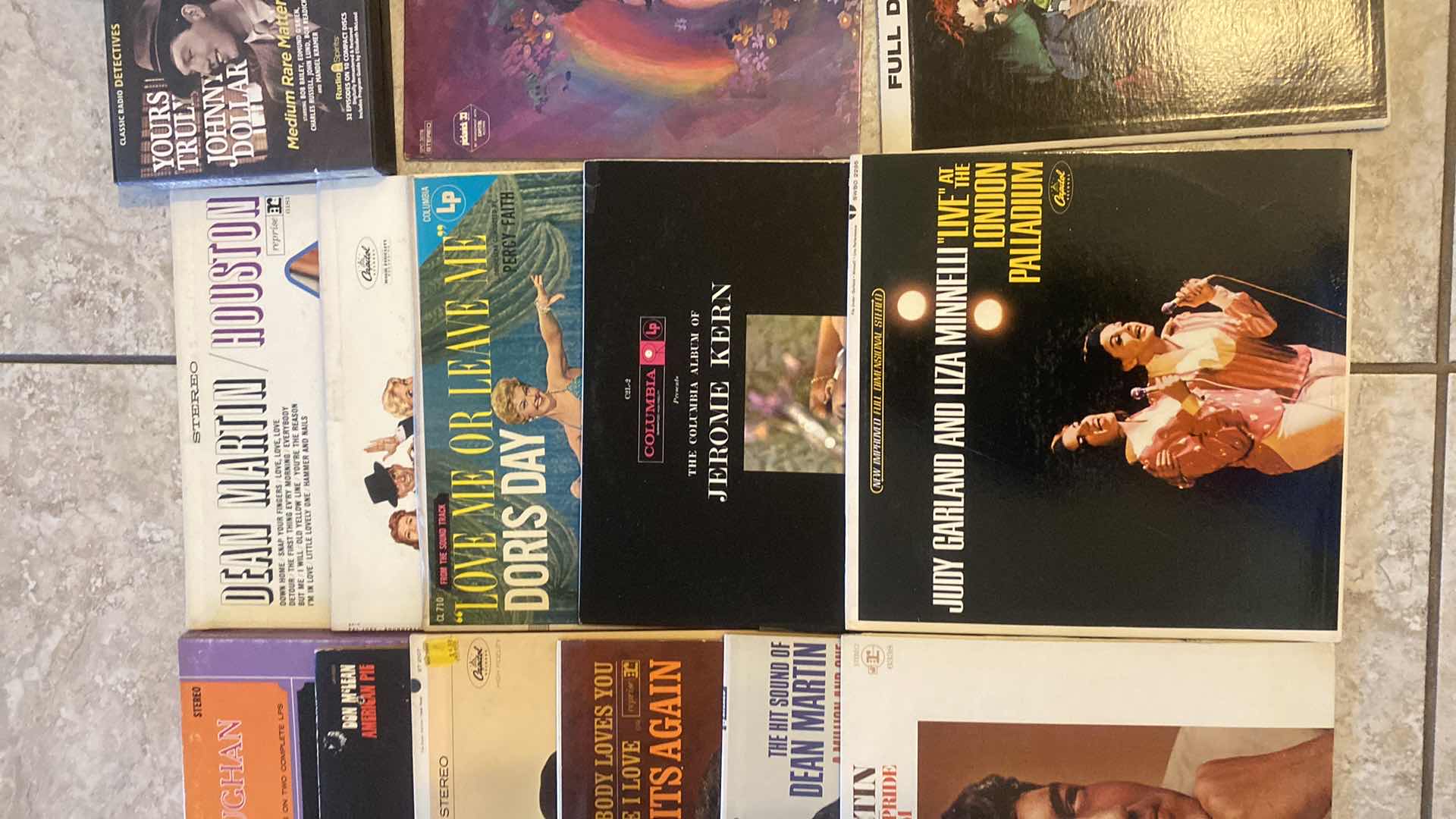 Photo 1 of 13-RECORD ALBUMS & VARIOUS ARTISTS & YOURS TRULY CDS & MUSICAL CASSETTES IN BOX