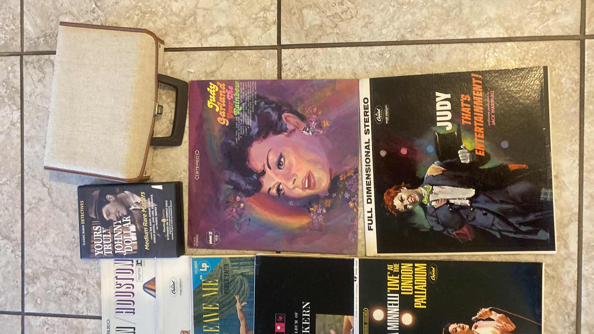 Photo 1 of 13-RECORD ALBUMS & VARIOUS ARTISTS & YOURS TRULY CDS & MUSICAL CASSETTES IN BOX