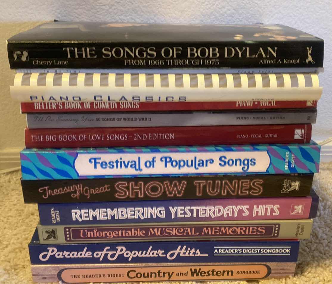 Photo 1 of 12-PIANO BOOKS