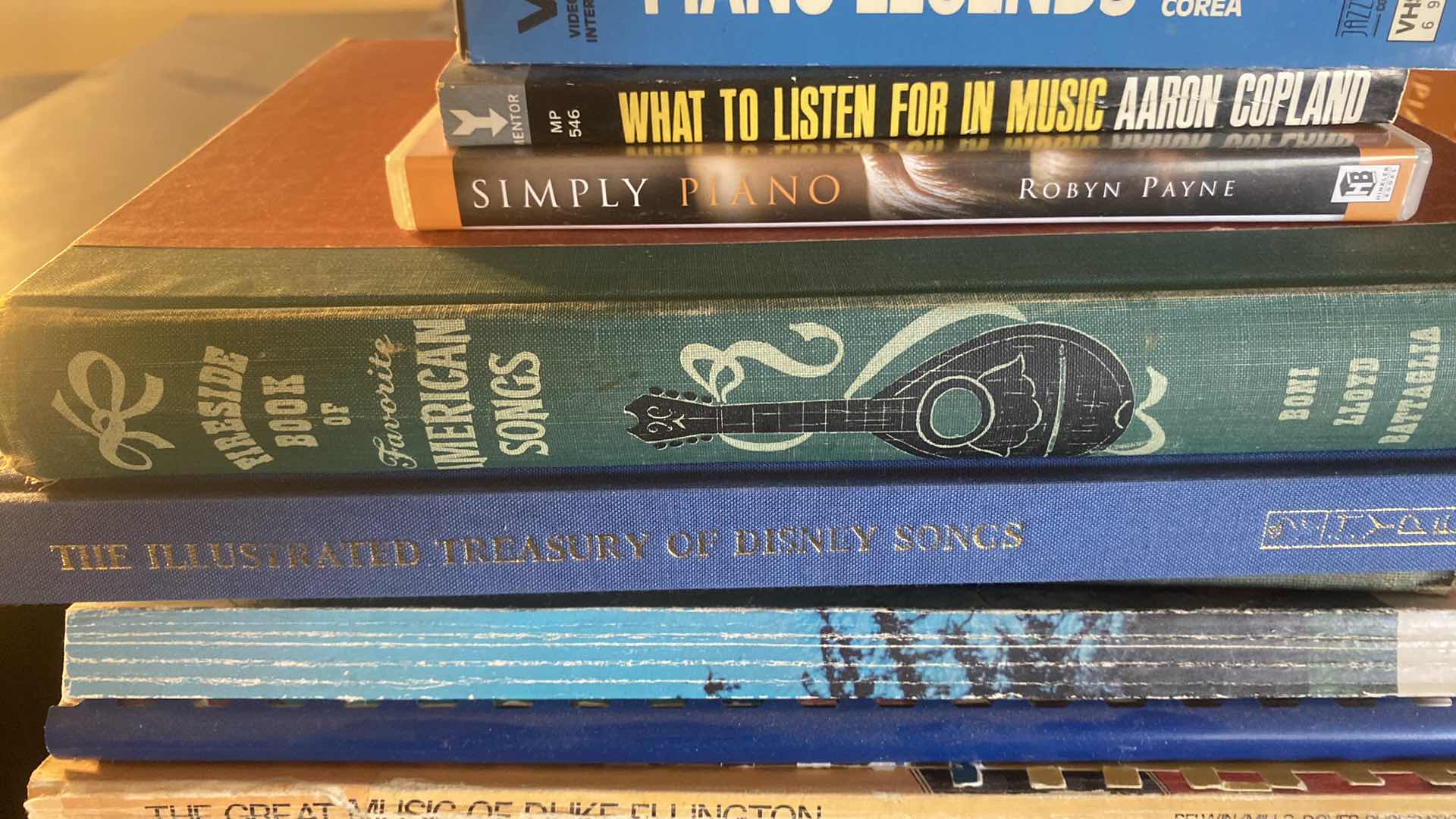 Photo 1 of 18 MUSIC BOOKS AND VHS