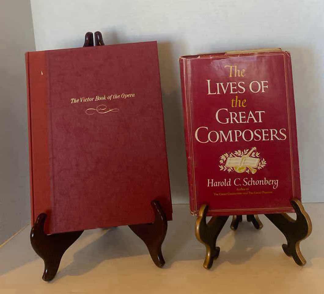 Photo 1 of 2-HARDCOVER BOOKS OPERA & GREAT COMPOSERS