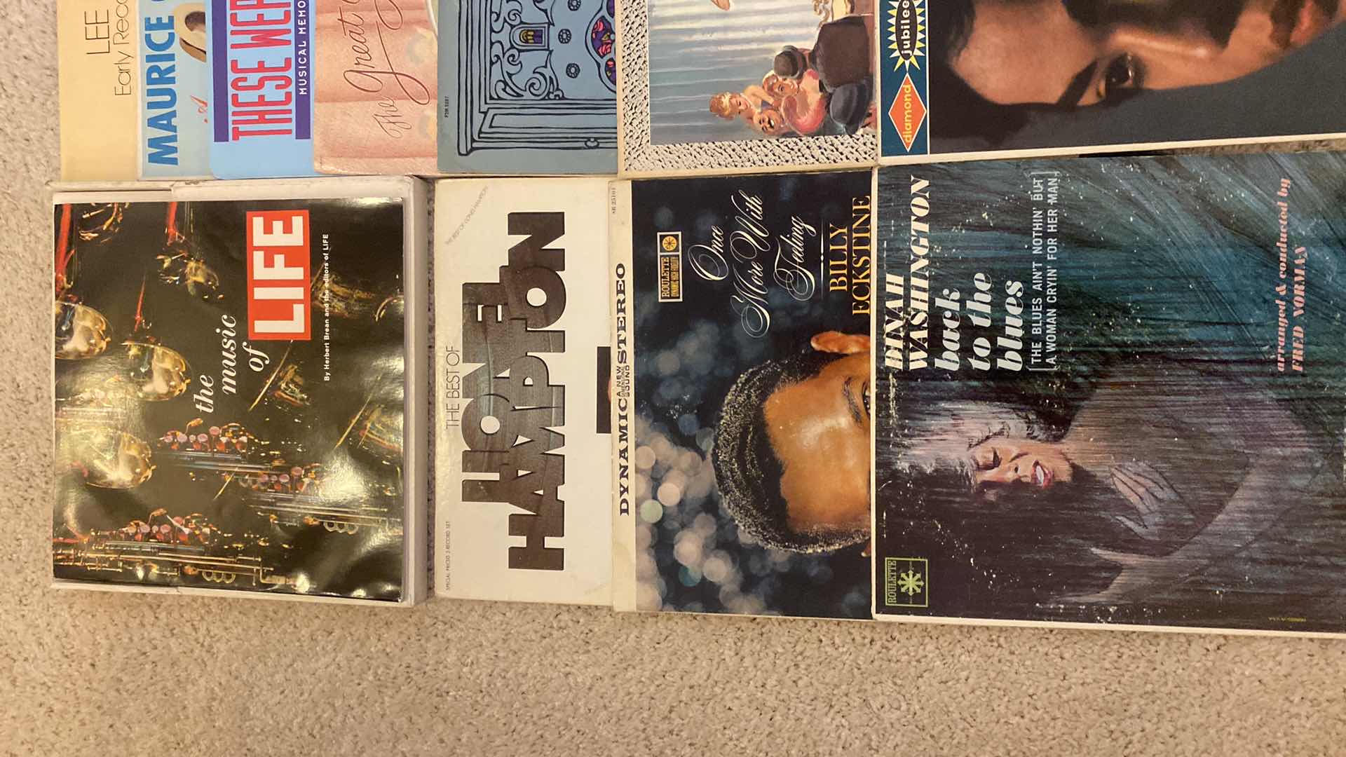 Photo 1 of $40 VINTAGE THE MUSIC OF LIFE BOXED VINYL & 15 ASSORTED VINYL VARIOUS ARTISTS