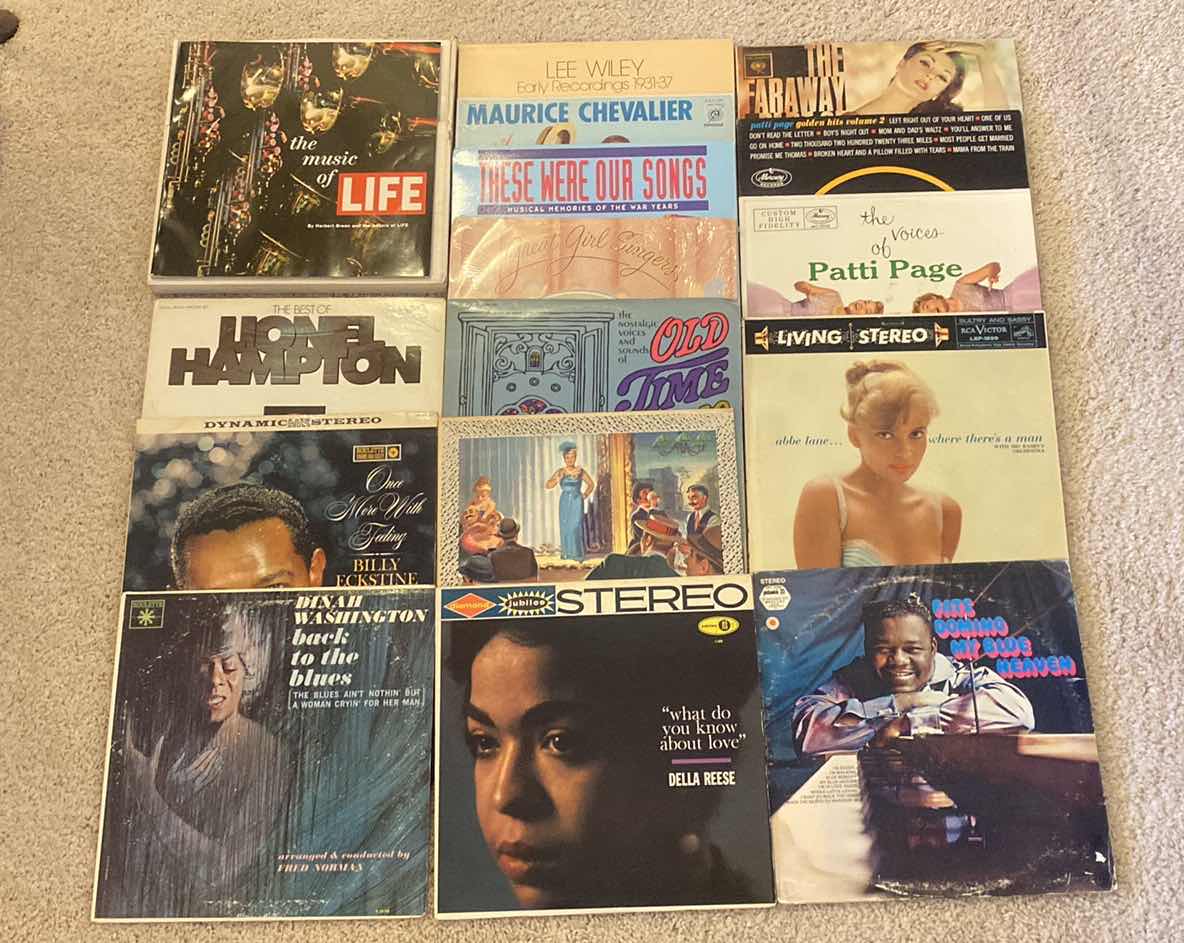 Photo 1 of $40 VINTAGE THE MUSIC OF LIFE BOXED VINYL & 15 ASSORTED VINYL VARIOUS ARTISTS