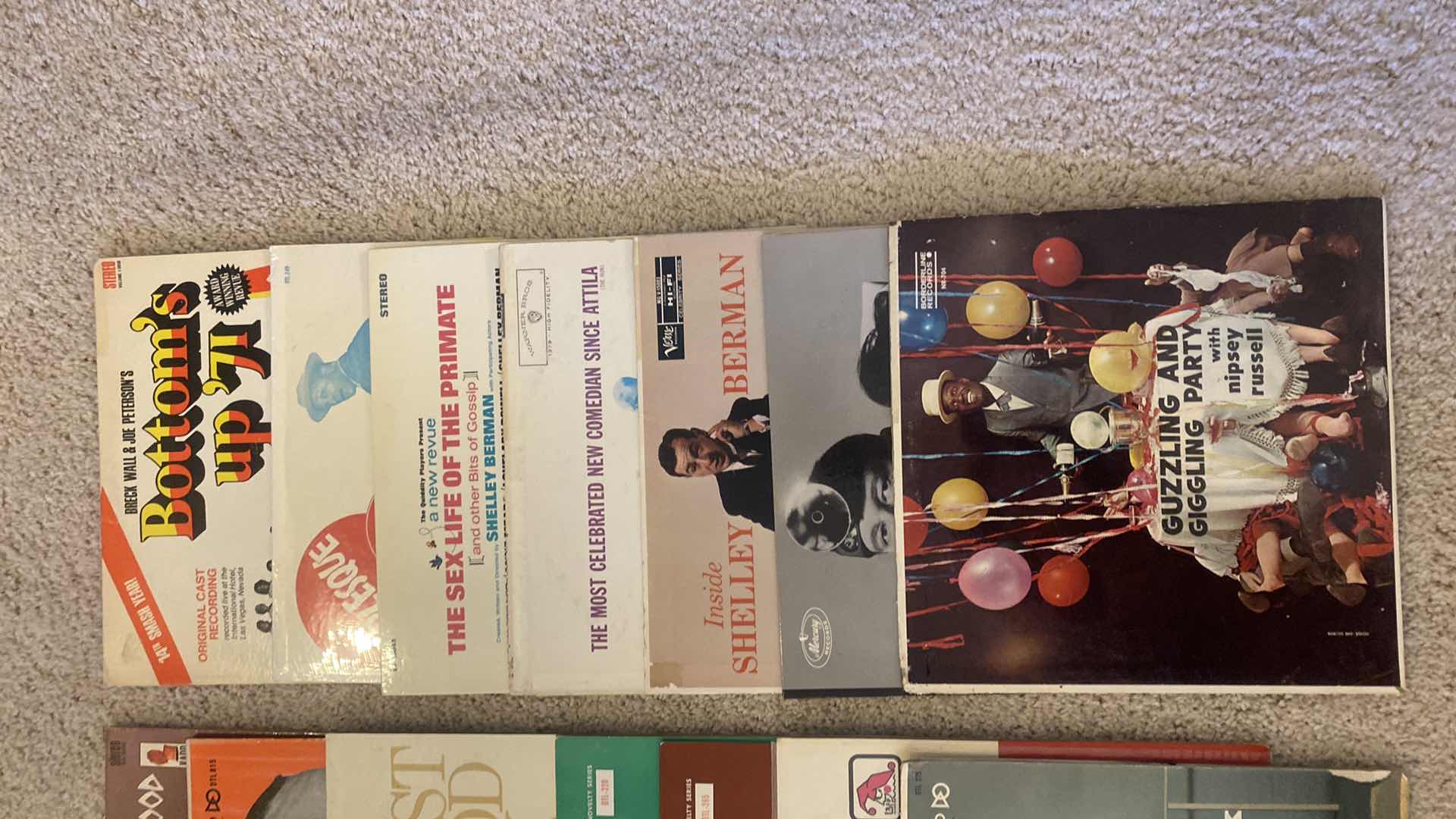 Photo 1 of 22 VINYL RECORDS COMEDY VARIOUS ARTISTS