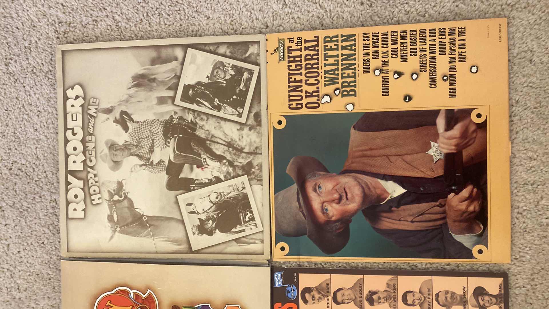 Photo 1 of 4 VINTAGE COUNTRY VINYL RECORDS