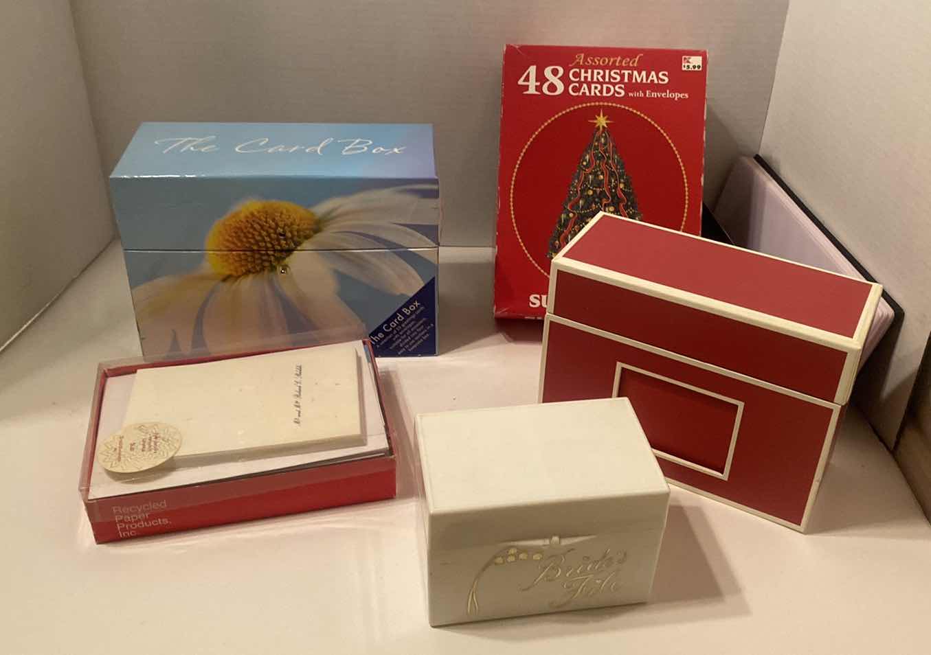 Photo 1 of 4 BOXES GREETING CARDS & BRIDAL ORGANIZATION BOX