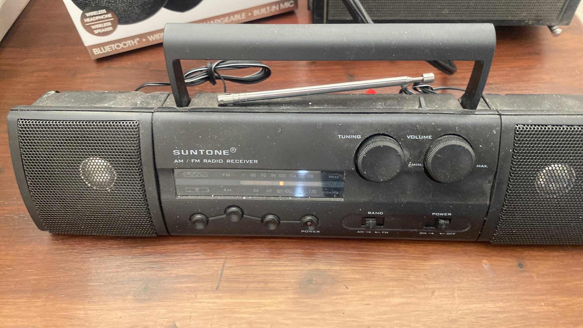 Photo 2 of 3 ELECTRONICS-WIRELESS HEADPHONES CLOCK RADIO AND SUNTONE RADIO