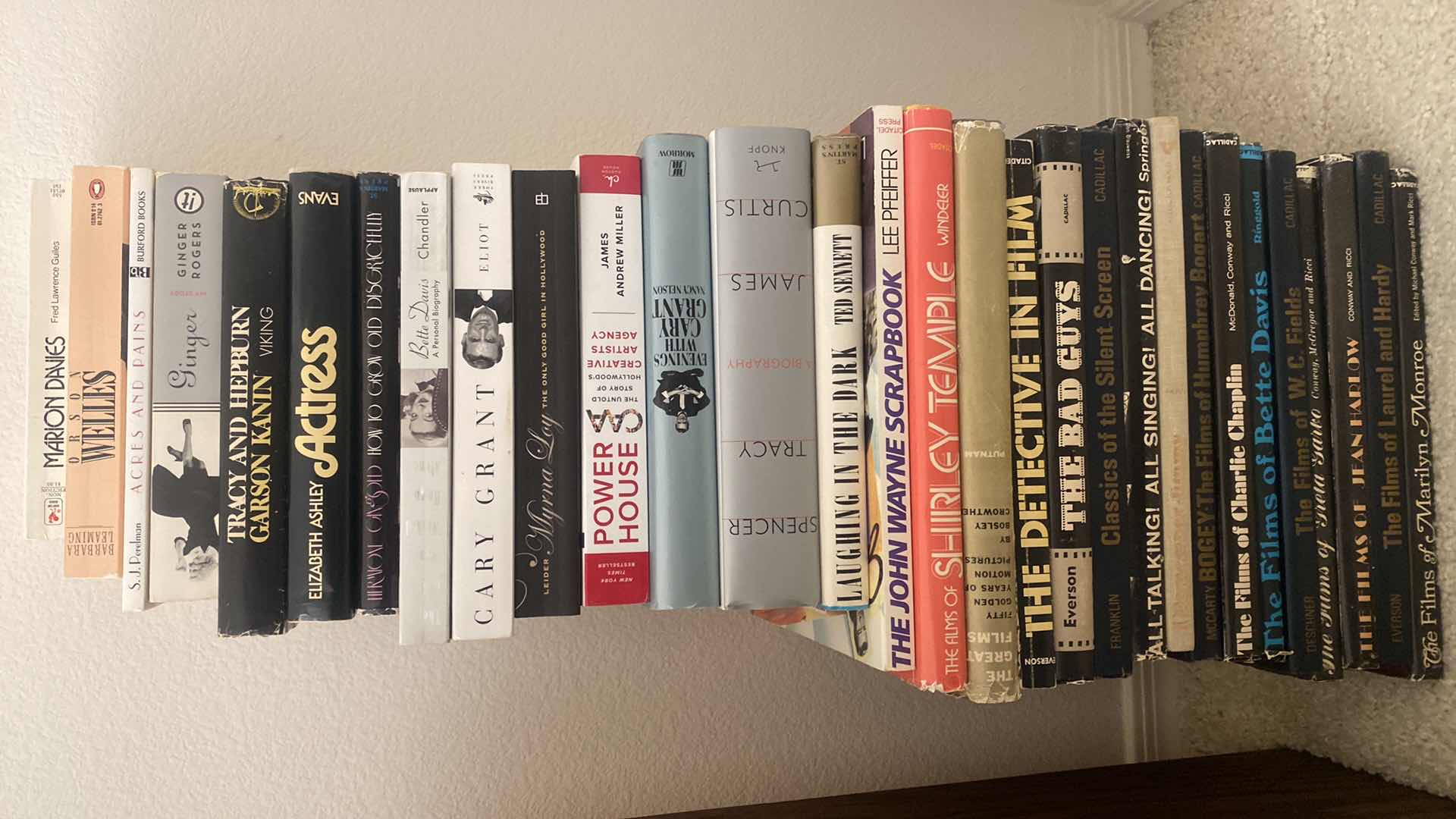 Photo 1 of 30 HARDCOVER & PAPERBACK BOOKS ABOUT FILM & ACTORS