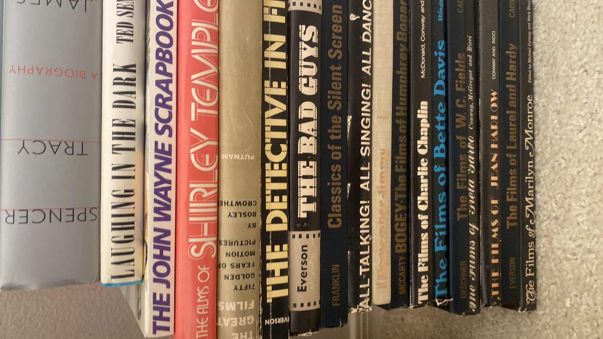 Photo 1 of 30 HARDCOVER & PAPERBACK BOOKS ABOUT FILM & ACTORS