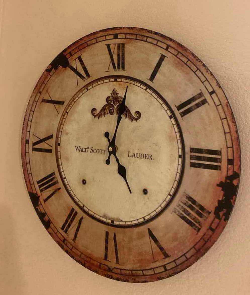 Photo 1 of 17” WALL CLOCK