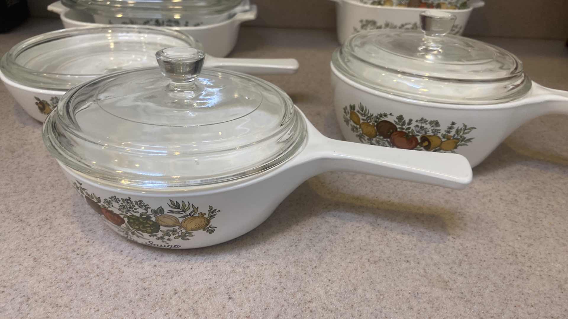 Photo 5 of 12 PIECES CORNING WARE AND 2 HANDLES