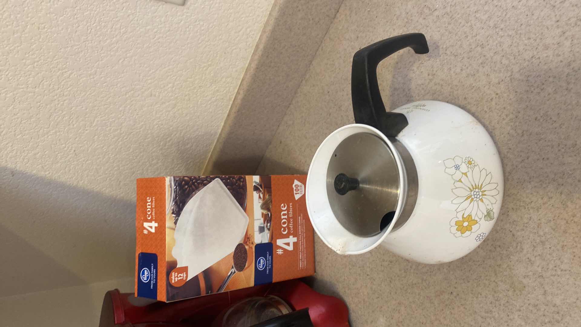 Photo 1 of 4 COFFEE POTS FILTERS & COFFEE & NEW TIDBIT DISH SET