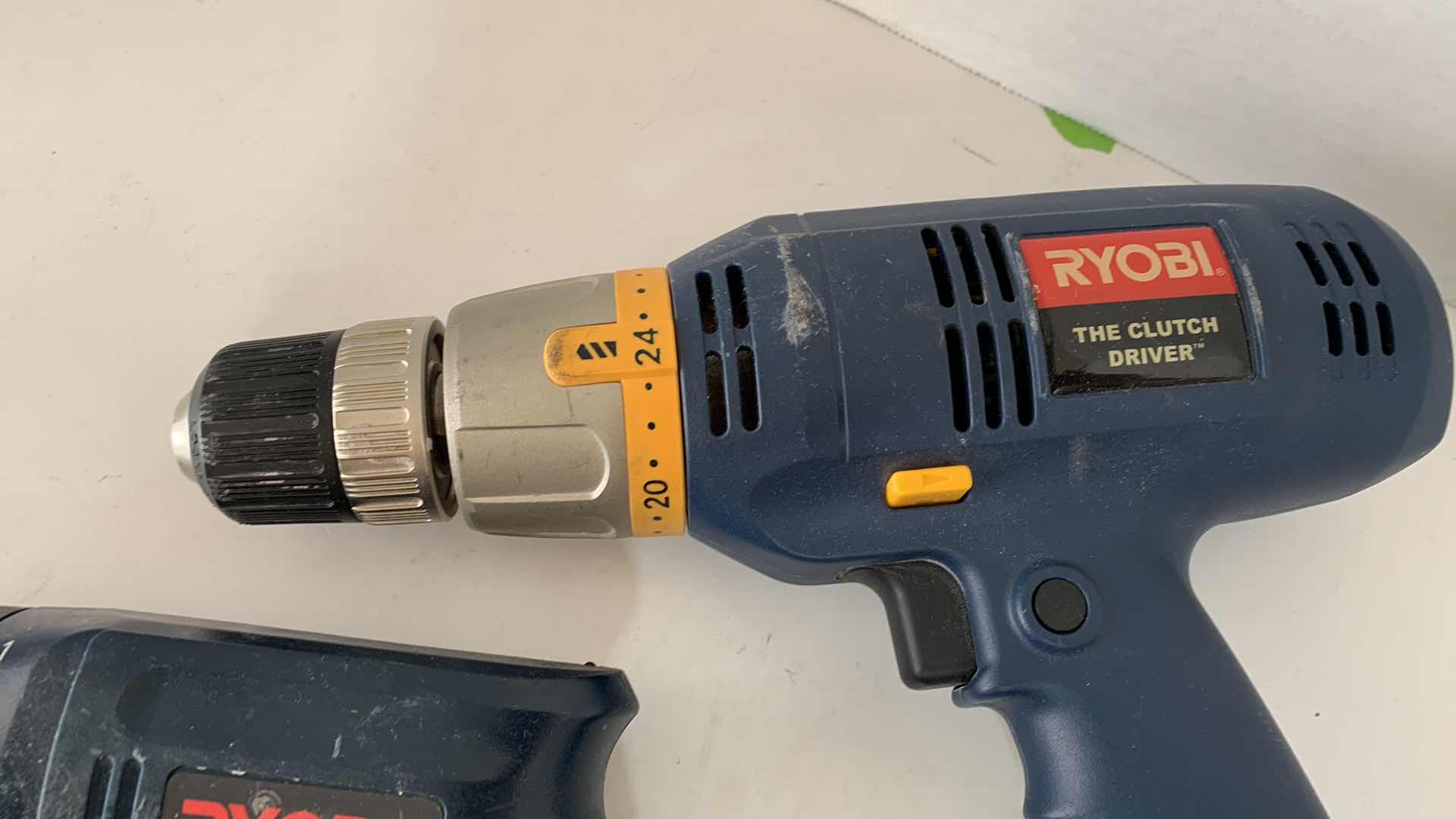 Photo 1 of 2-RYOBI DRILLS THE CLUTCH DRIVER