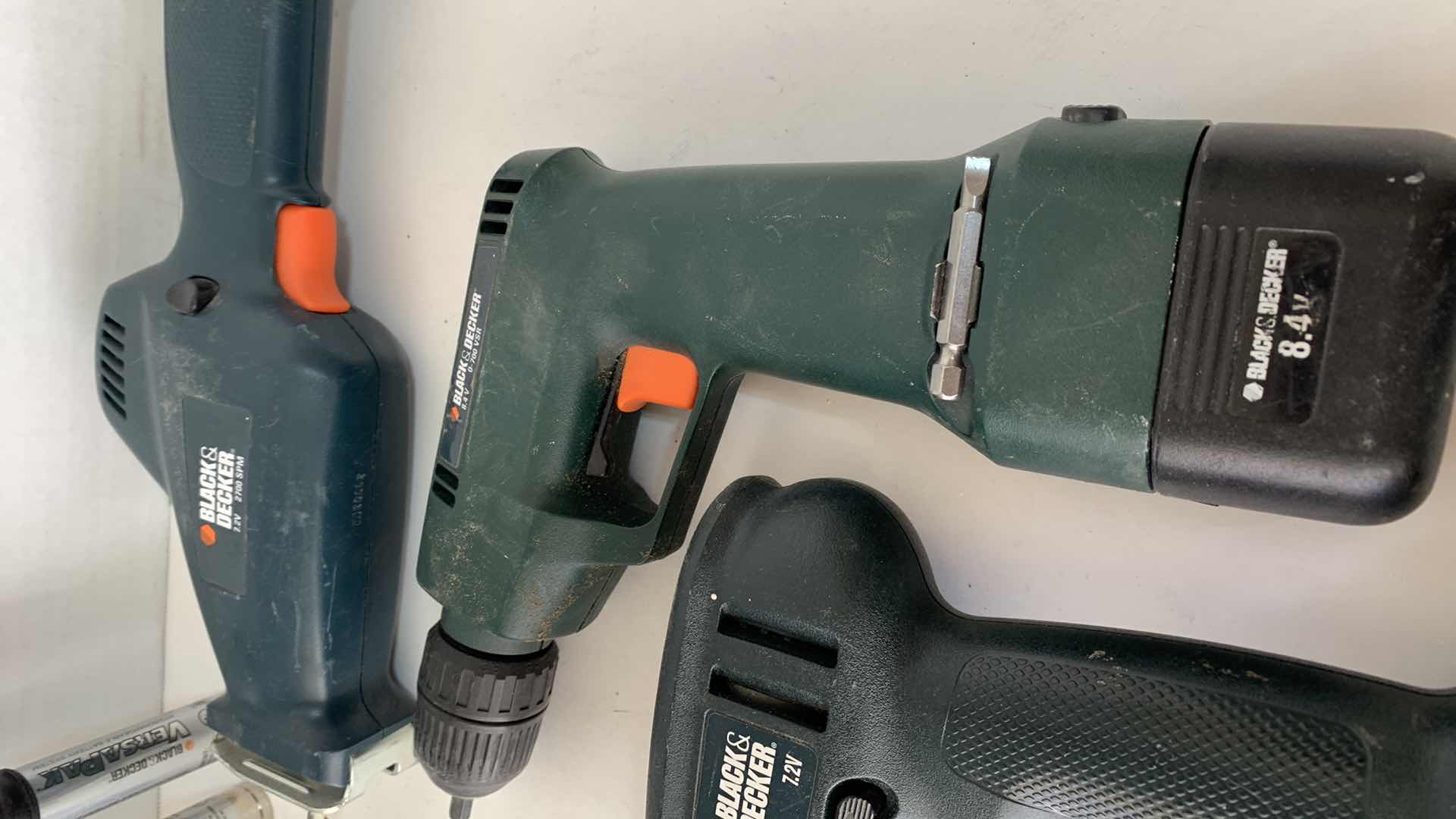 Photo 4 of 3-BLACK AND DECKER VERSAPAK CORDLESS TOOLS, BATTERIES AND CHARGER