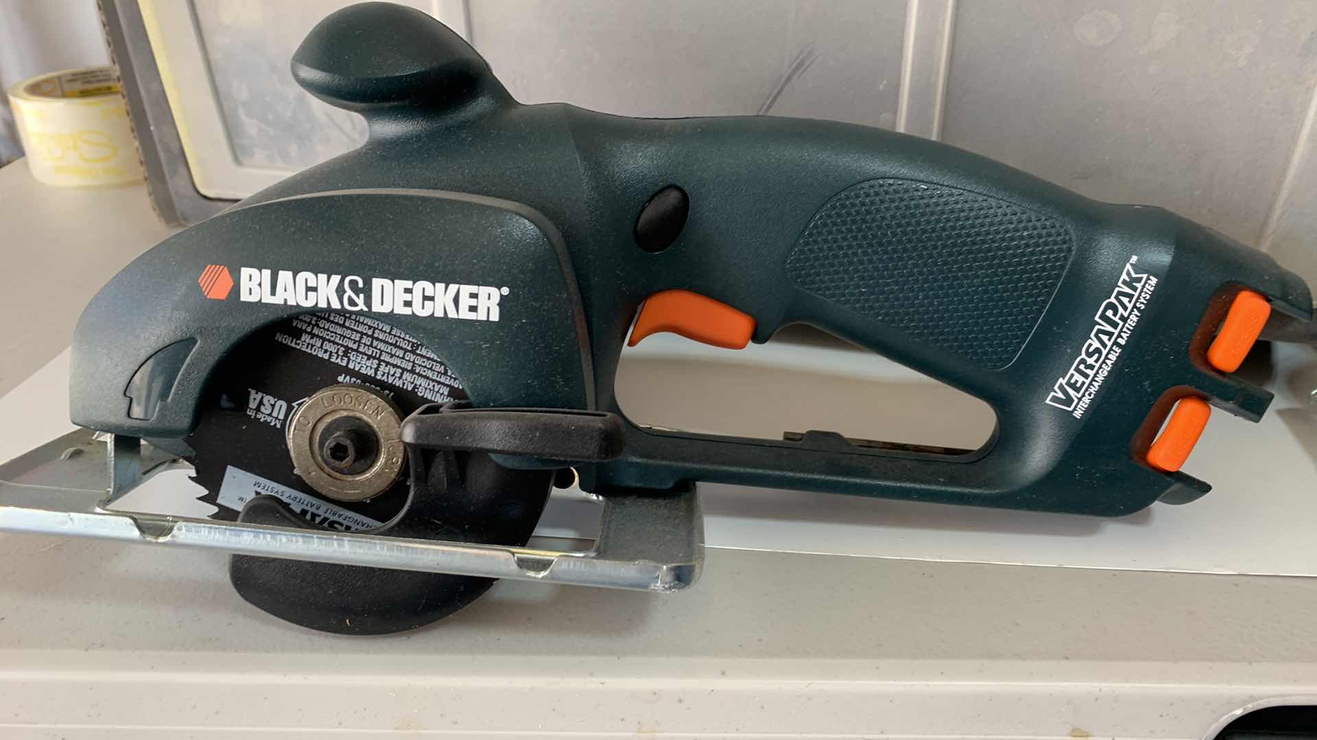 Photo 2 of 2-BLACK AND DECKER CORDLESS CIRCULAR SAWS WITH CASES