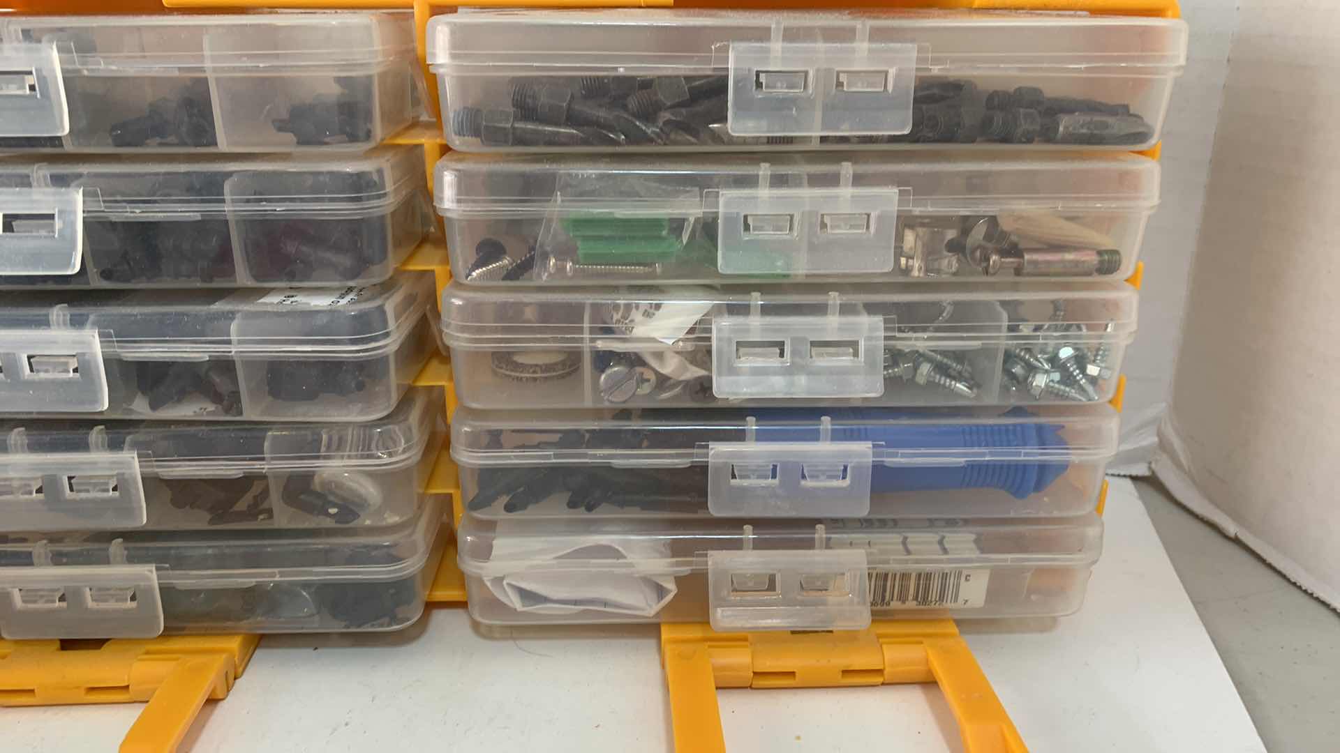 Photo 5 of 2-CONTAINERS OF ASSORTED HARDWARE AND SPRINKLER REPAIR ITEMS