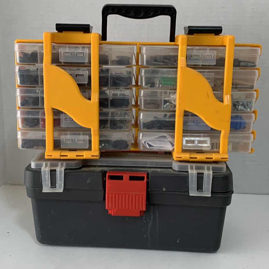 Photo 7 of 2-CONTAINERS OF ASSORTED HARDWARE AND SPRINKLER REPAIR ITEMS