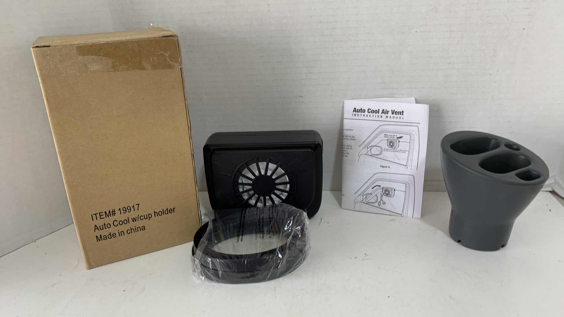 Photo 1 of 4-AUTOMOBILE OR TRUCK WINDOW FANS WITH CUP HOLDERS