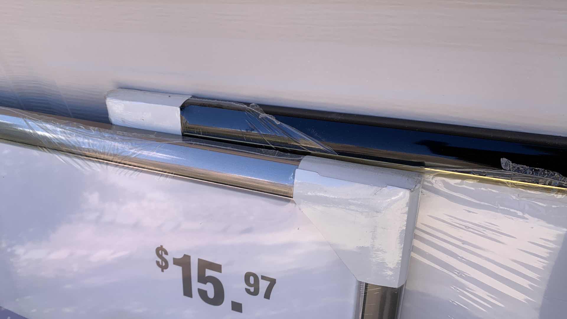 Photo 1 of 2-24” X 36” METAL PICTURE FRAMES