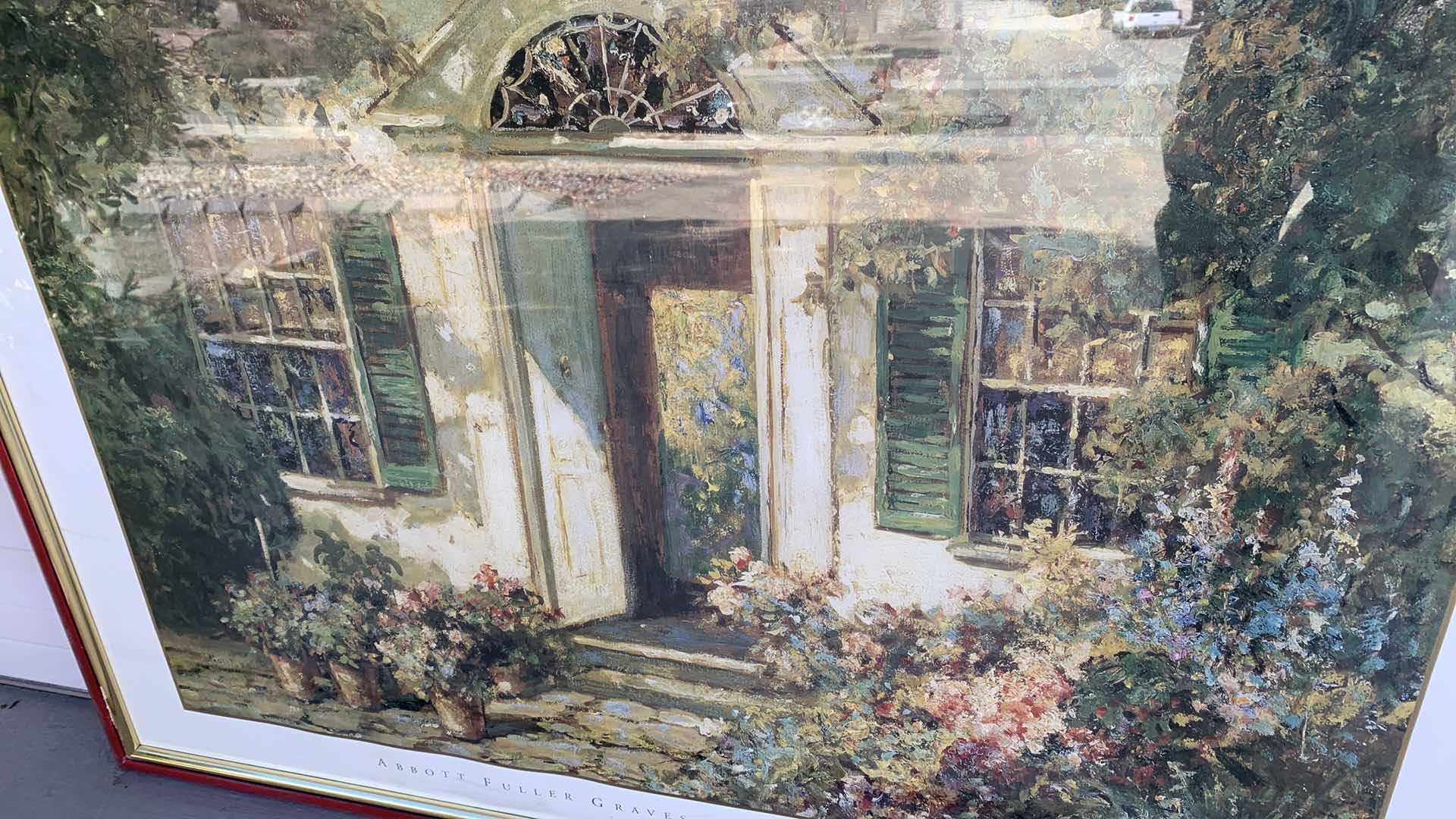 Photo 2 of ABBOTT FULLER GRAVES “PEACE AND SUNSHINE” PRINT 37” X 26”