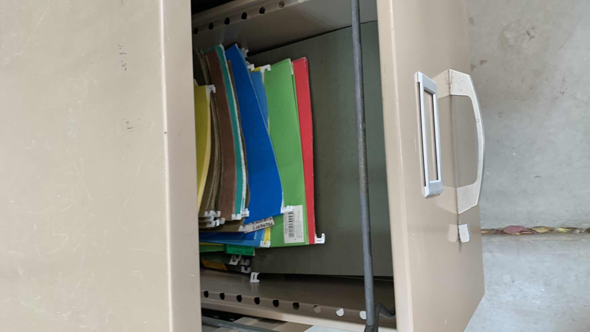 Photo 1 of 2-TWO DRAWER METAL FILING CABINET 15” X 27” H 29”