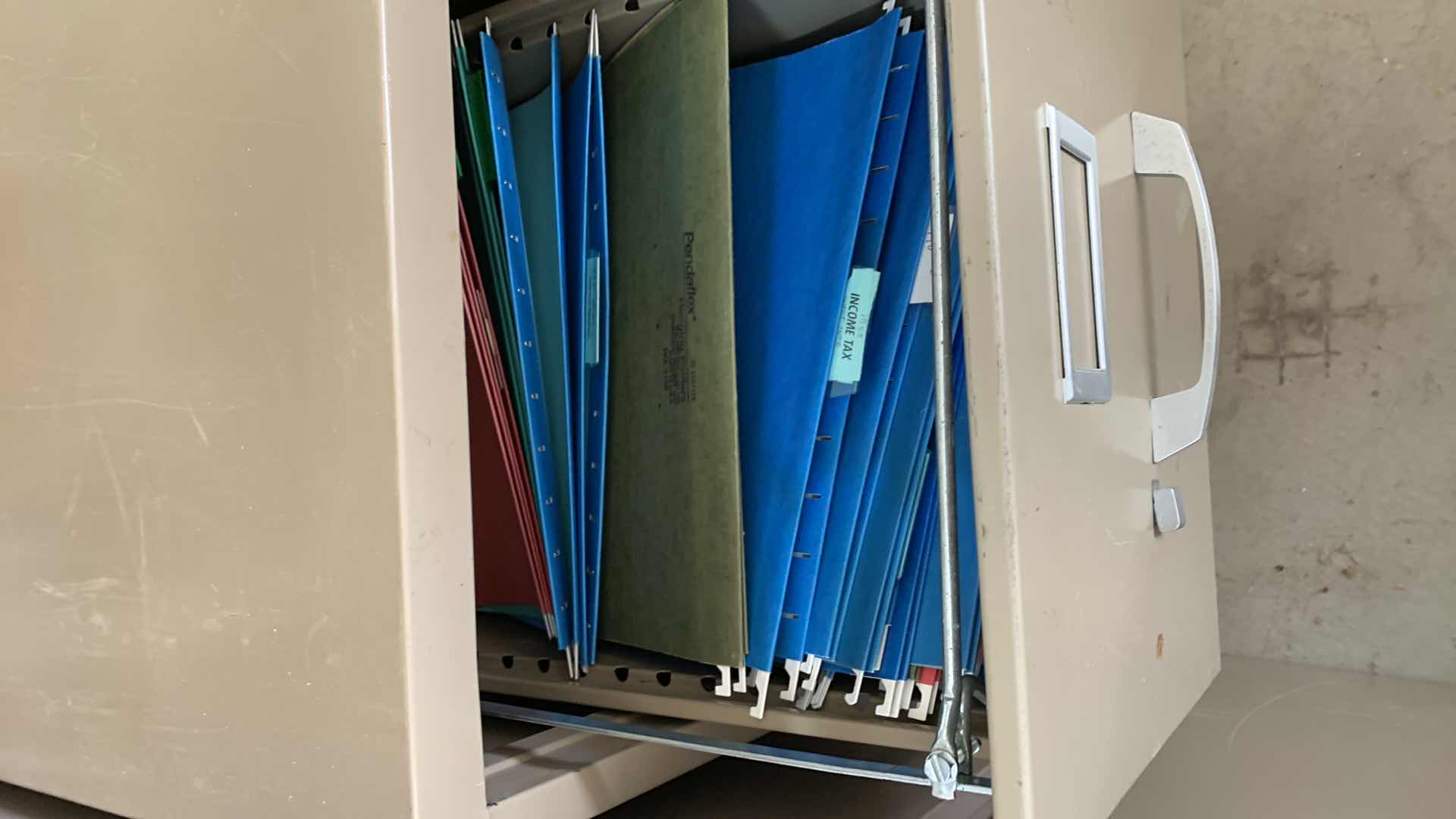 Photo 1 of 2-TWO DRAWER METAL FILING CABINET 15” X 27” H 29”