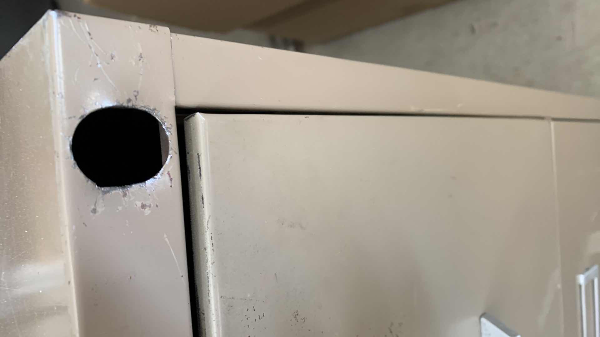 Photo 1 of 2-TWO DRAWER METAL FILING CABINET 15” X 27” H 29”