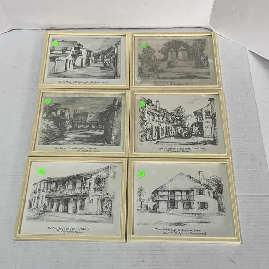 Photo 1 of 6/VINTAGE FLORIDA PRINTS 8” X 10”