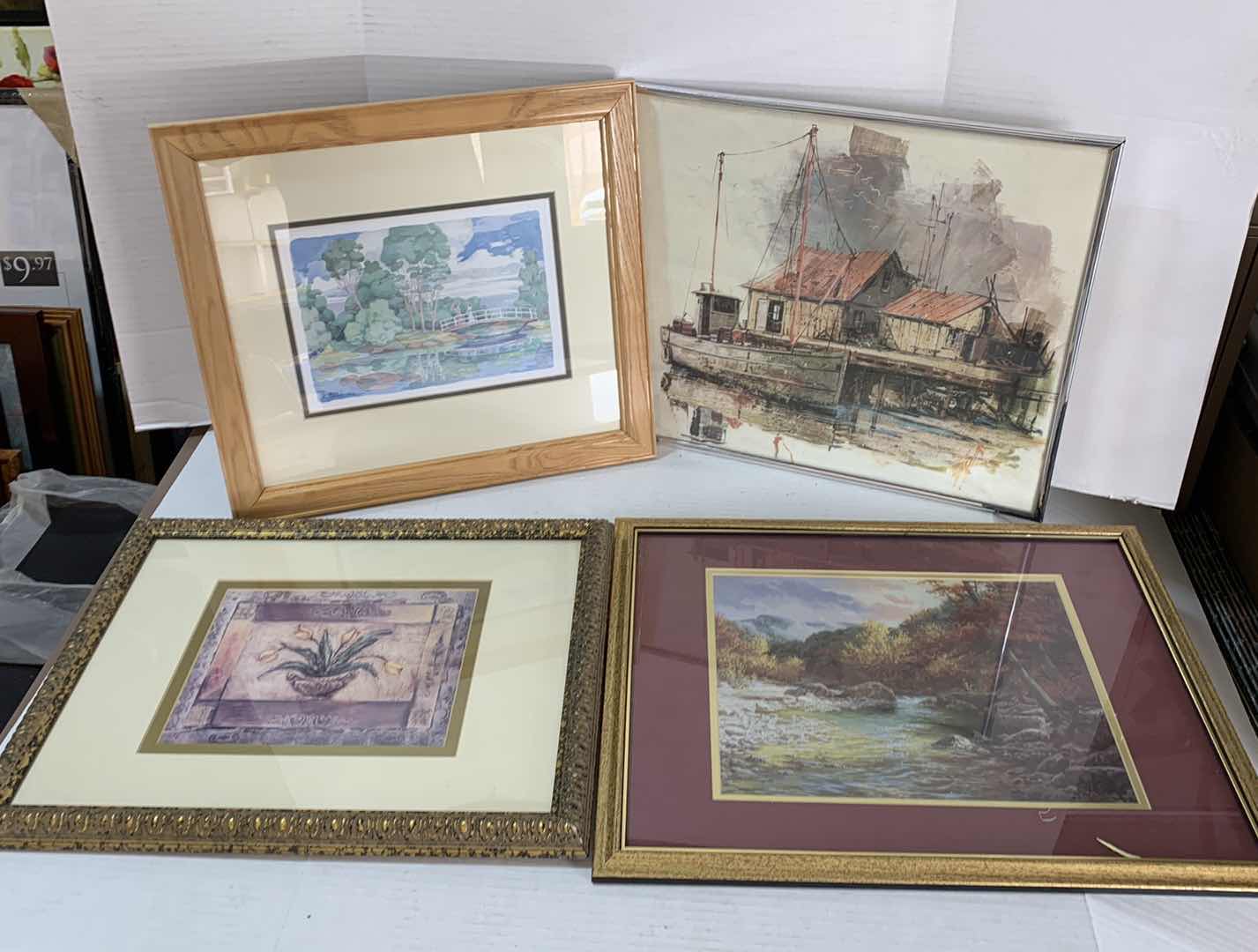 Photo 1 of 4-PIECES OF ARTWORK