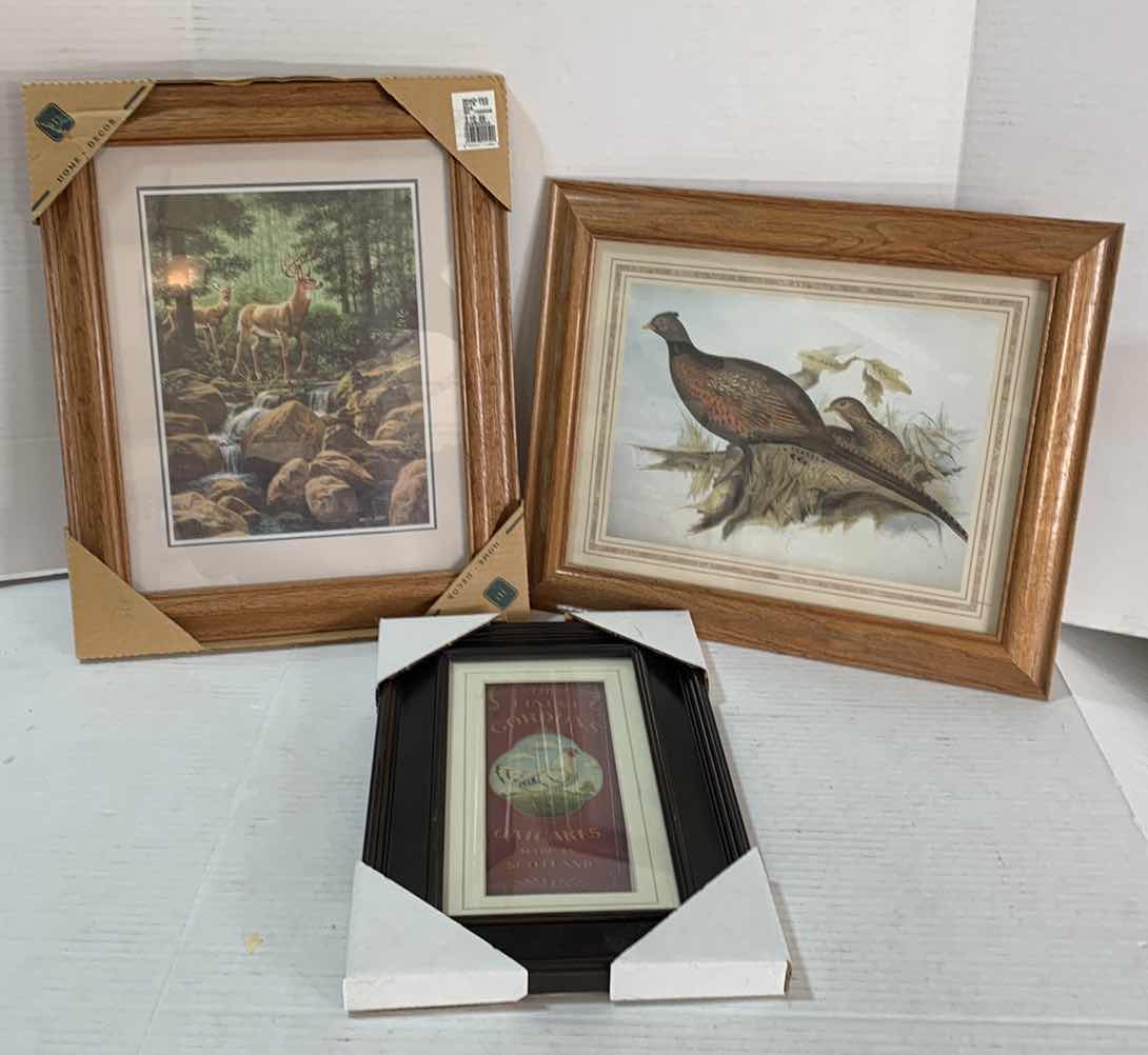 Photo 1 of 3-PIECES OF ARTWORK