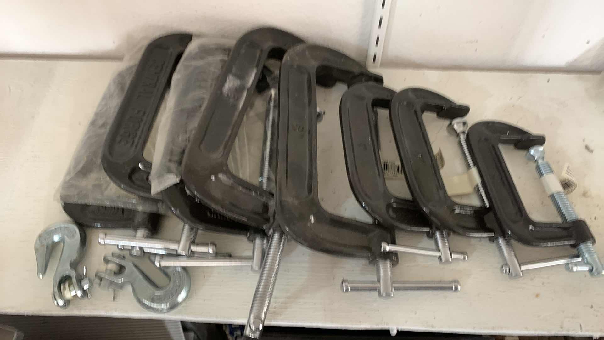 Photo 1 of ASSORTED METAL CLAMPS