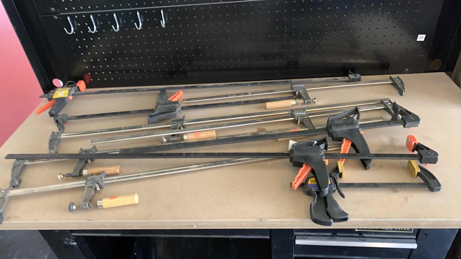 Photo 1 of ASSORTED SIZE CLAMPS