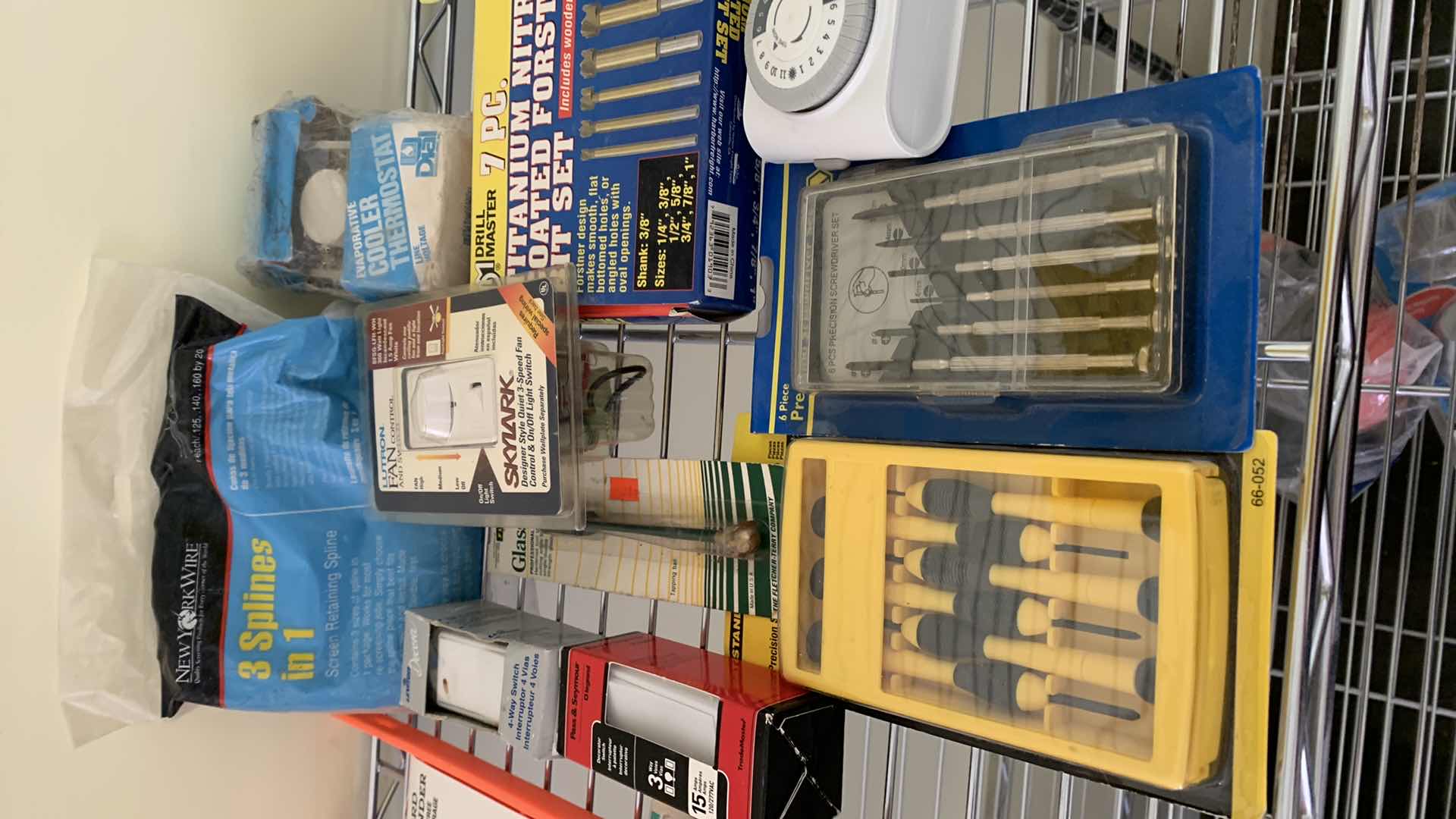 Photo 3 of ASSORTED HOME REPAIR ITEMS AND TOOLS