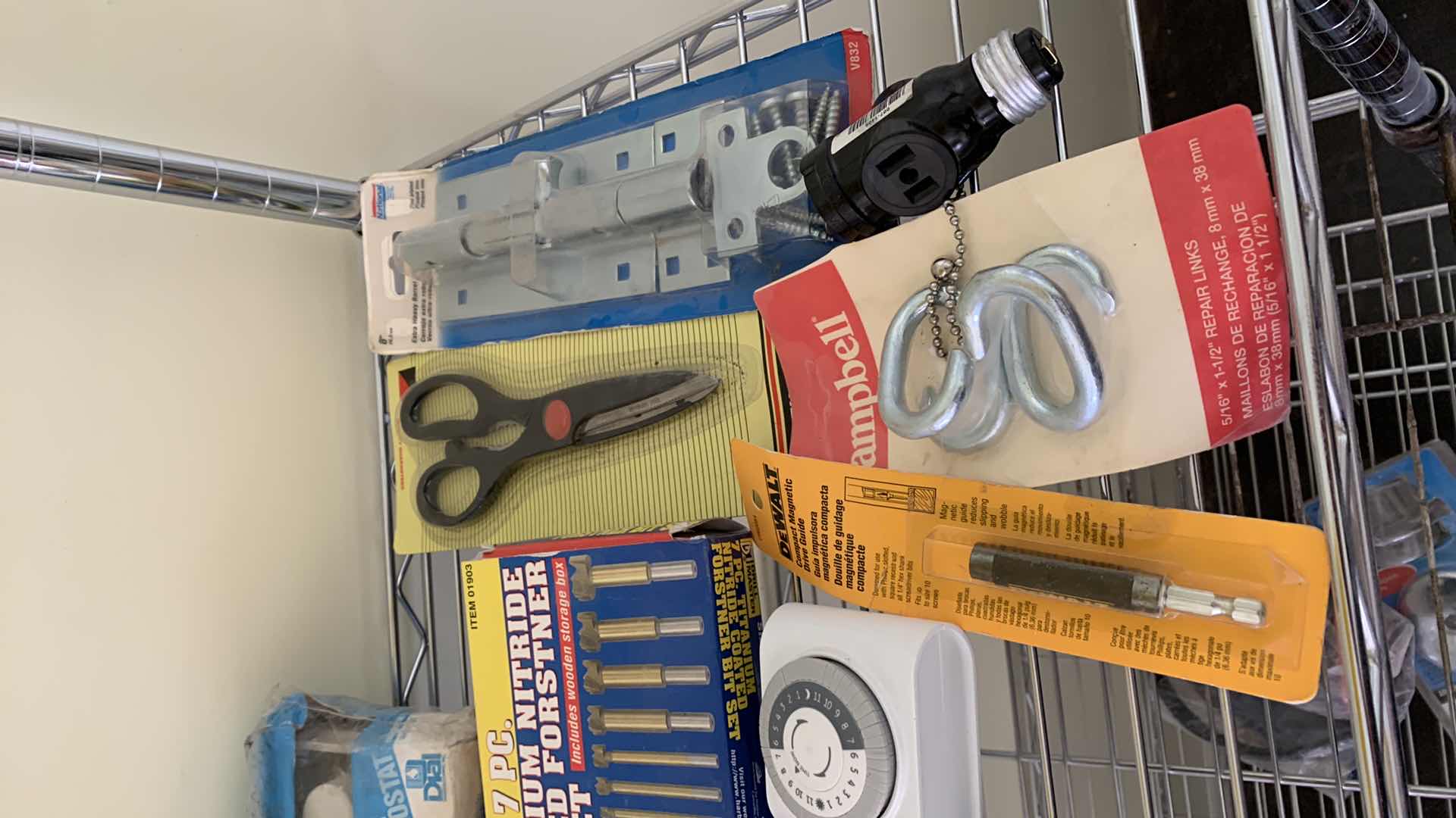 Photo 4 of ASSORTED HOME REPAIR ITEMS AND TOOLS