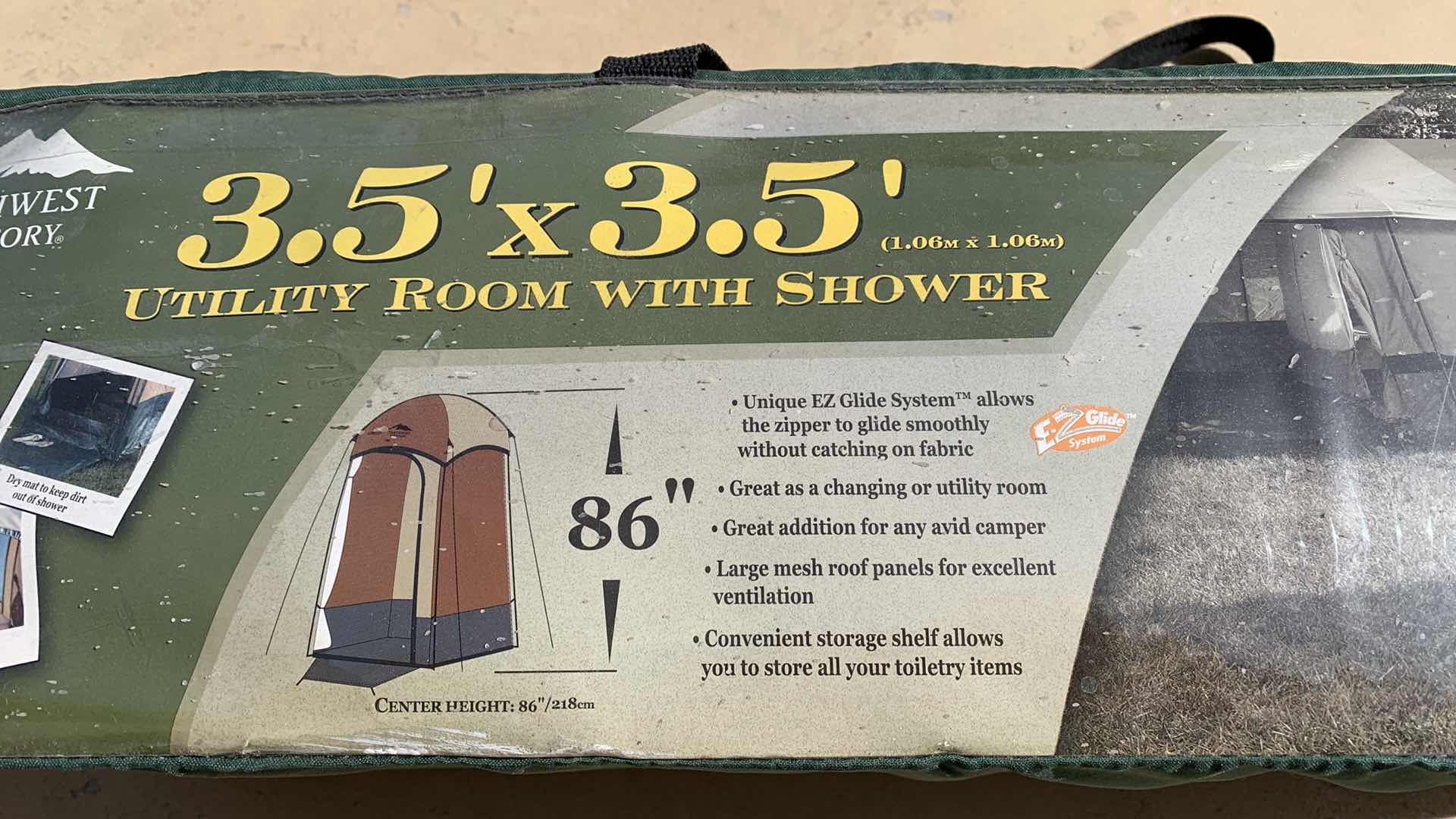 Photo 1 of 3.5’ X 3.5’ CAMPING UTILITY ROOM WITH SHOWER