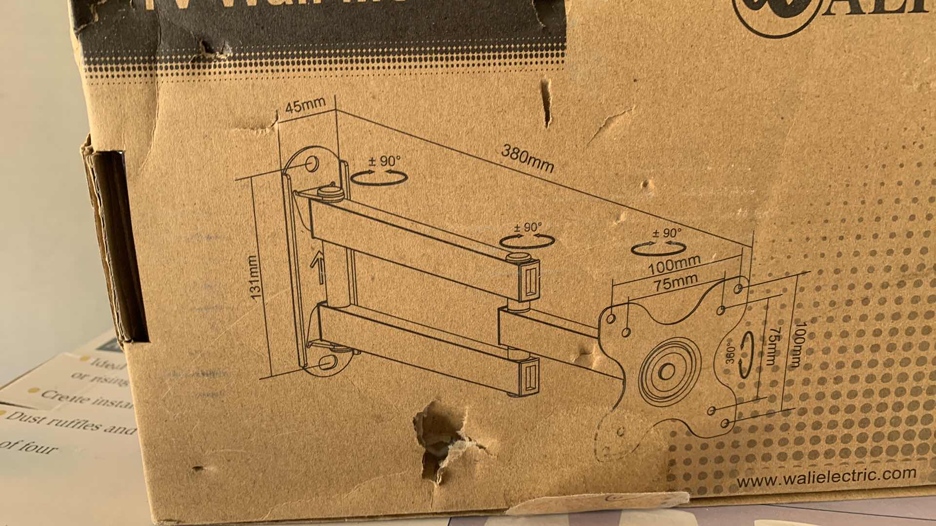 Photo 1 of BED ELEVATORS AND A TELEVISION WALL MOUNT