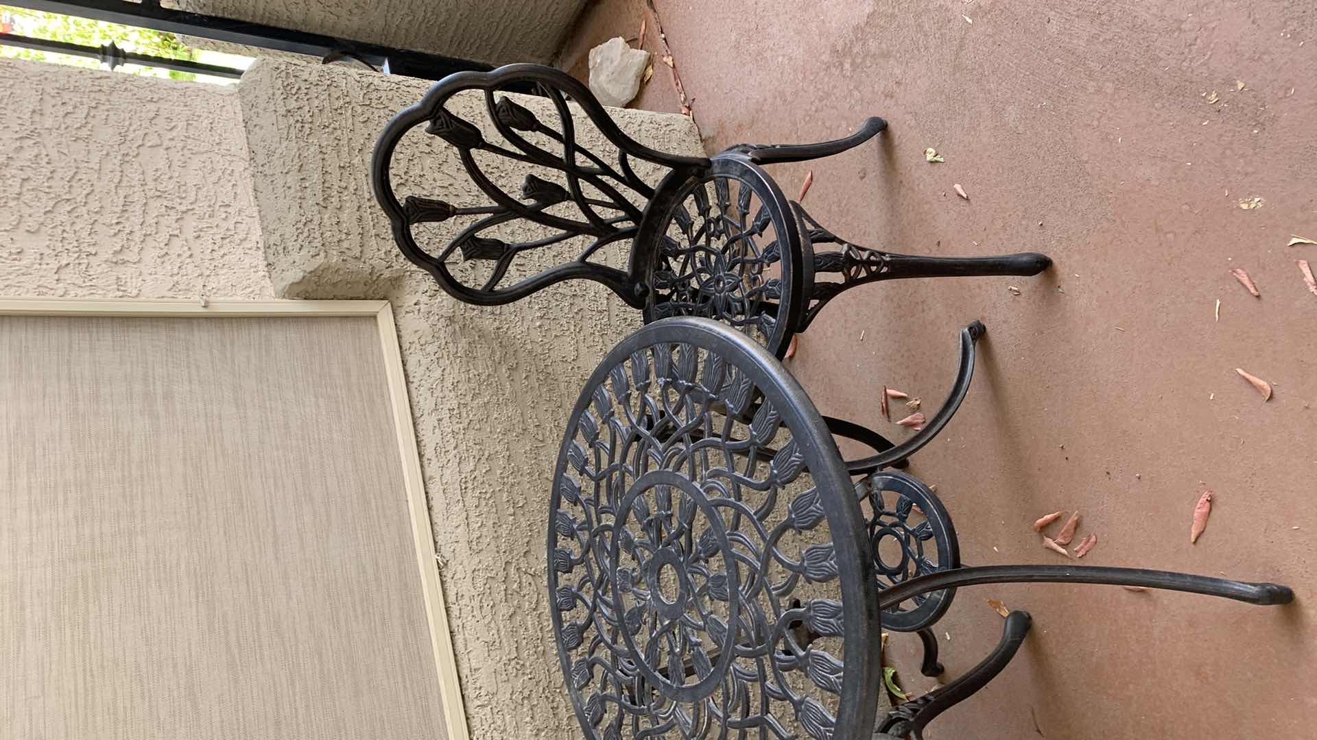 Photo 1 of 3-PIECE METAL BISTRO SET