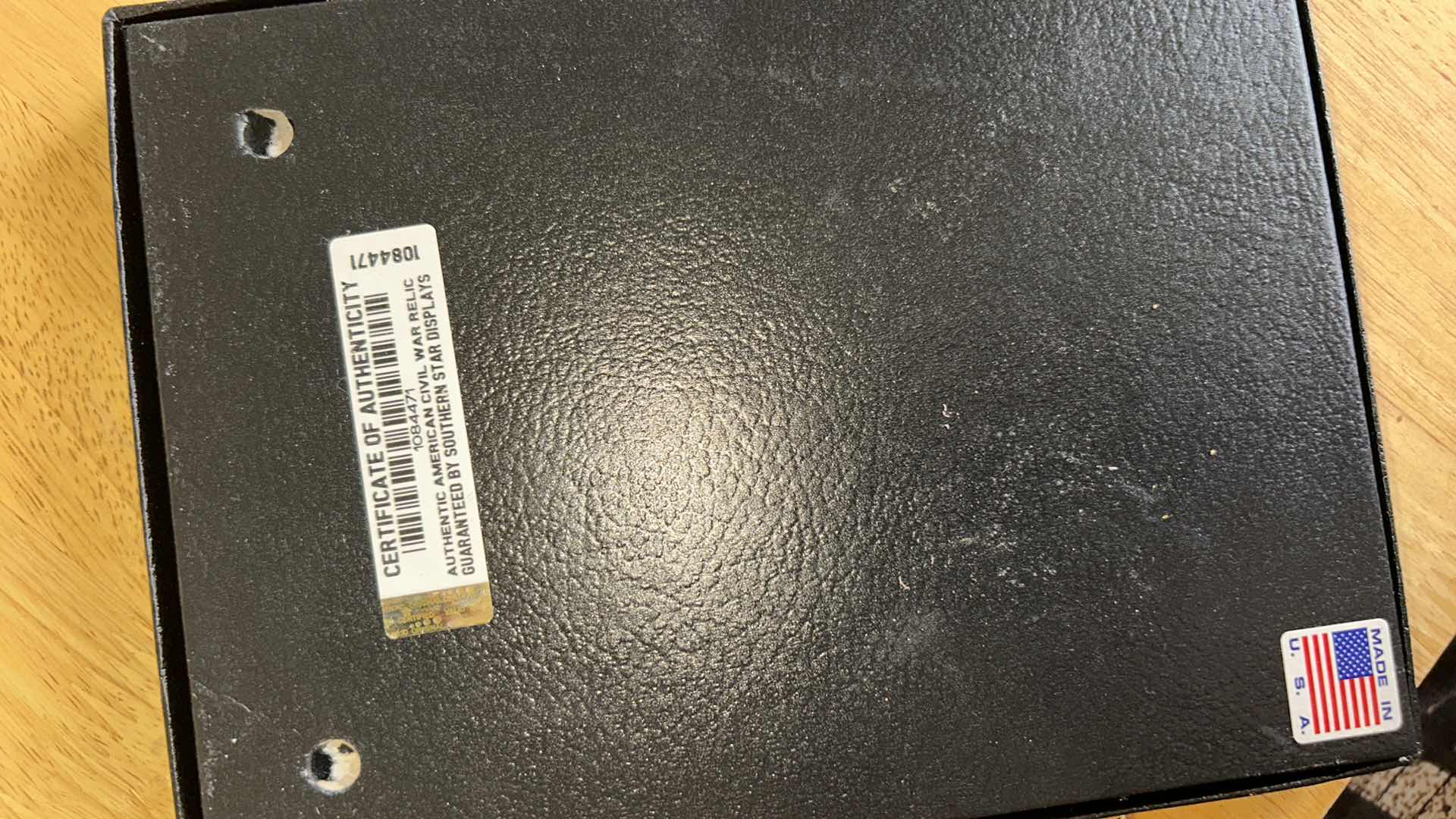 Photo 4 of AUTHENTIC AMERICAN CIVIL WAR RELIC COA - FROM THE BATTLES OF GENERAL U.S. GRANT