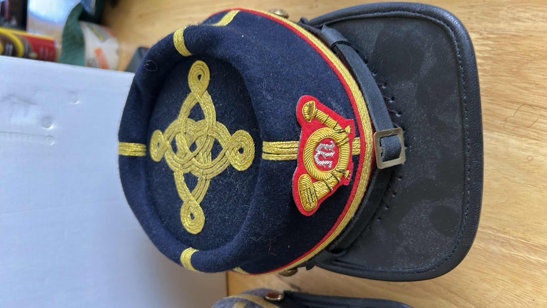 Photo 1 of AMERICAN CIVIL WAR PEAKED HATS SIZE XL