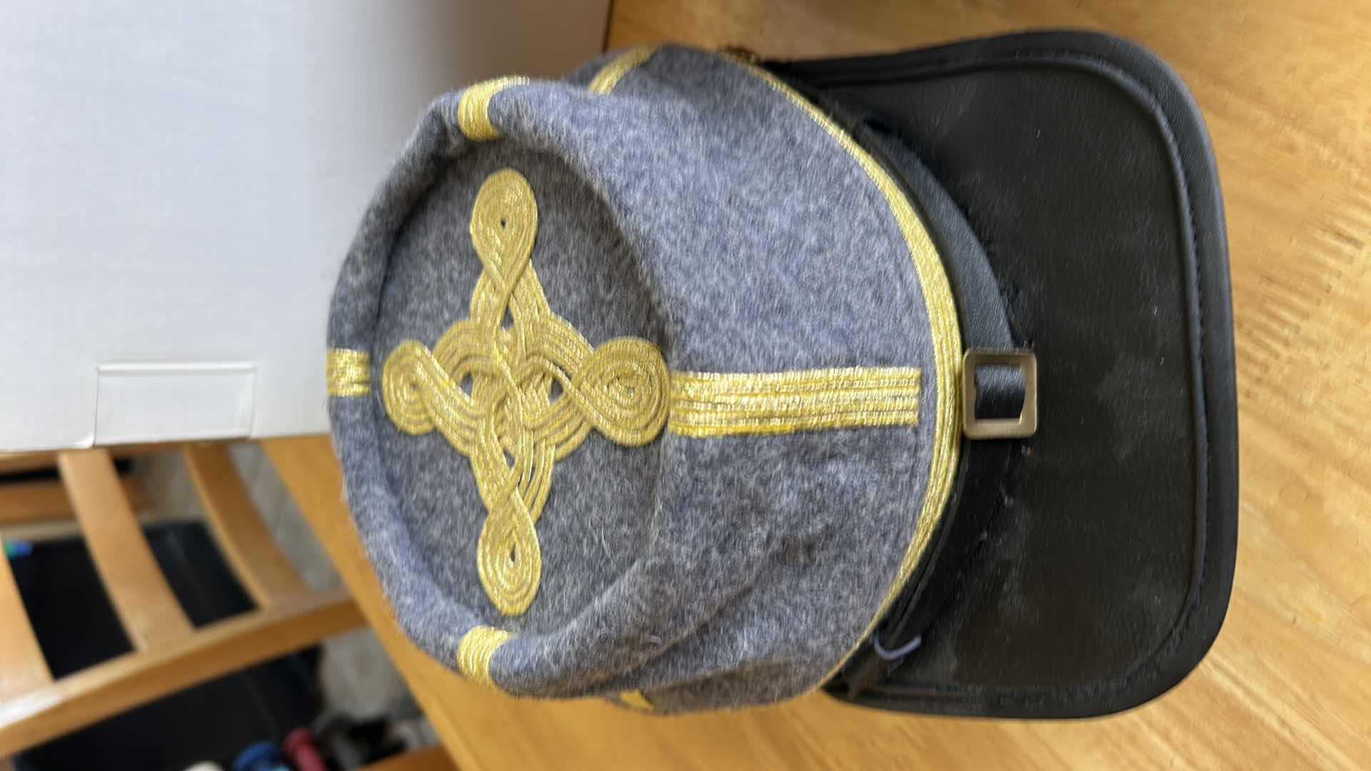 Photo 1 of AMERICAN CIVIL WAR PEAKED HATS SIZE XL