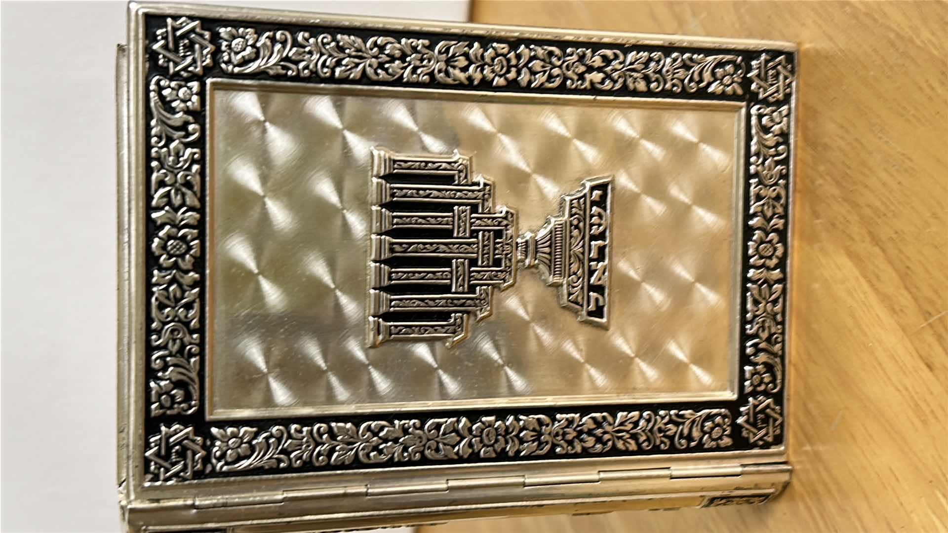 Photo 4 of 2 JEWISH DAILY PRAYER BOOKS, SILVER PLATED Siddur, which is a traditional Jewish prayer book.